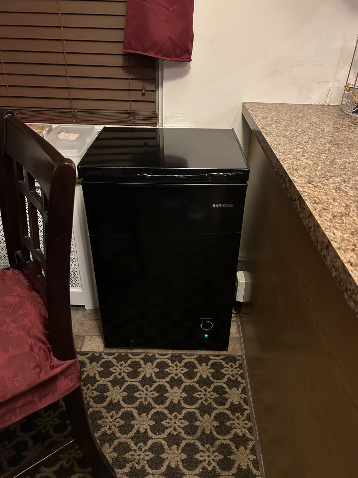 BANGSON 7.1 Cu.Ft Chest Freezer, Deep Freezer with Adjustable Thermostat, Top Open Door Freezer with Removable Basket, Quiet Operation, Ideal for Kitchen/Apartment/Office Customer Review BANGSON 7.1 Cu.Ft Chest Freezer, Deep Freezer with Adjustable Thermostat, Top Open Door Freezer with Removable Basket, Quiet Operation, Ideal for Kitchen/Apartment/Office - Customer Photo 2