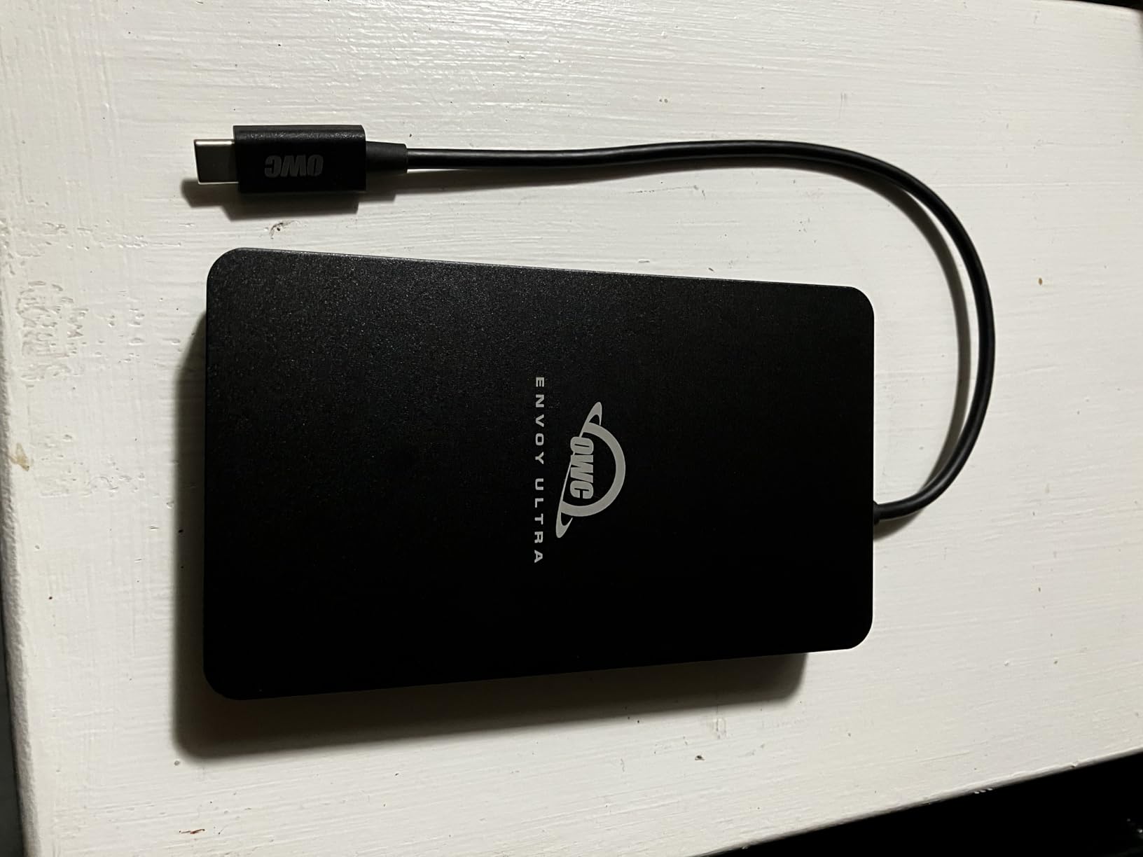 OWC 2TB Envoy Ultra Thunderbolt 5 Portable SSD Enclosure External Drive, Ultra Fast with TB5 Transfer Rates Over 6000MB/s, TB3, TB4 and USB4 Compatible, Works with Mac and PC - Customer Photo 1