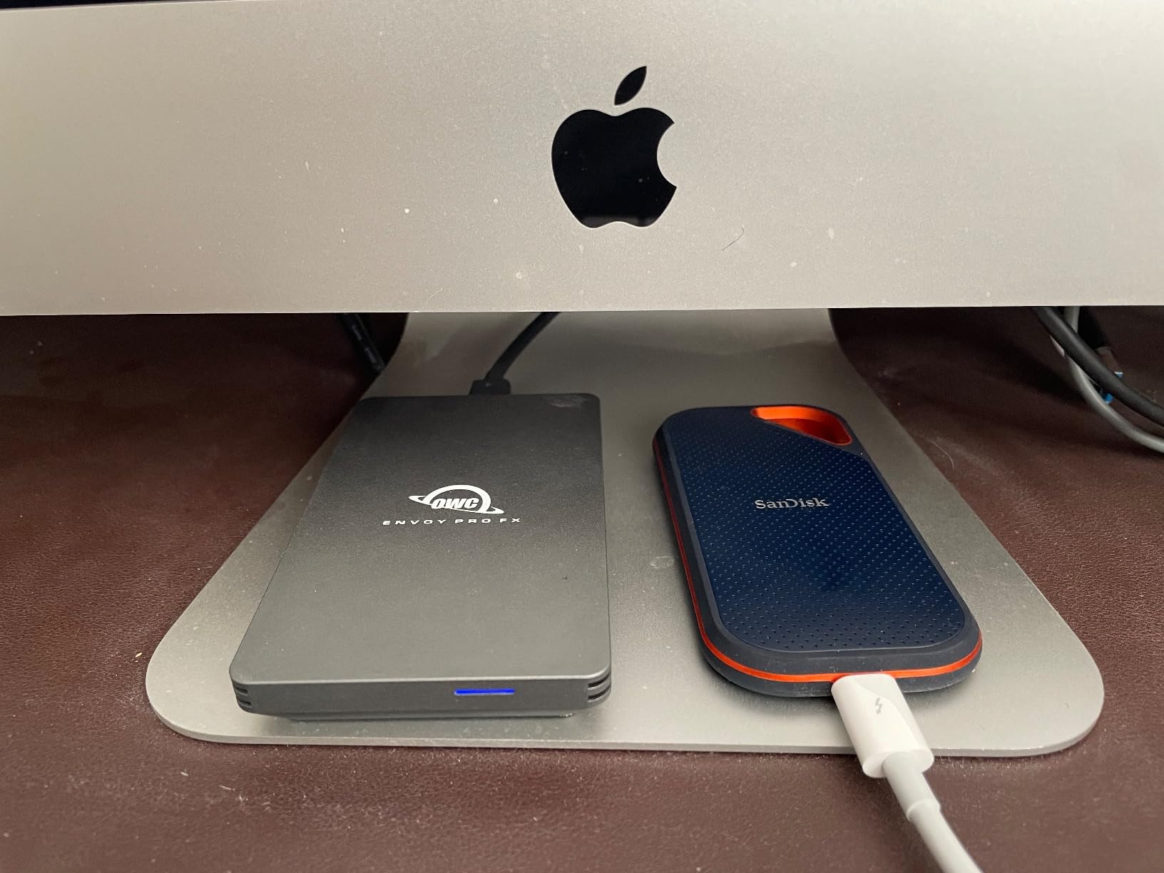 OWC 2TB Envoy Ultra Thunderbolt 5 Portable SSD Enclosure External Drive, Ultra Fast with TB5 Transfer Rates Over 6000MB/s, TB3, TB4 and USB4 Compatible, Works with Mac and PC - Customer Photo 2