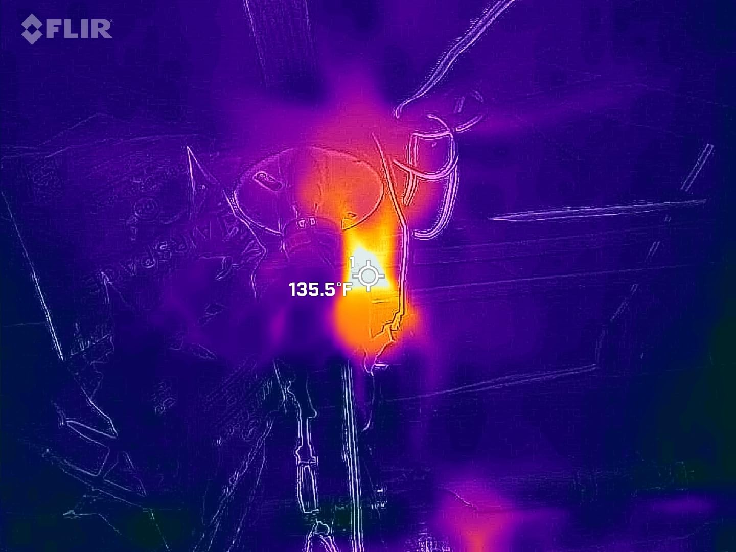 Flir One - Thermal Imaging Camera for iOS Smartphones (iPhone 15 and Newer w/USB-C), 240x180 Super Resolution (80x60 Native IR) Customer Review Flir One - Thermal Imaging Camera for iOS Smartphones (iPhone 15 and Newer w/USB-C), 240x180 Super Resolution (80x60 Native IR) - Customer Photo 2