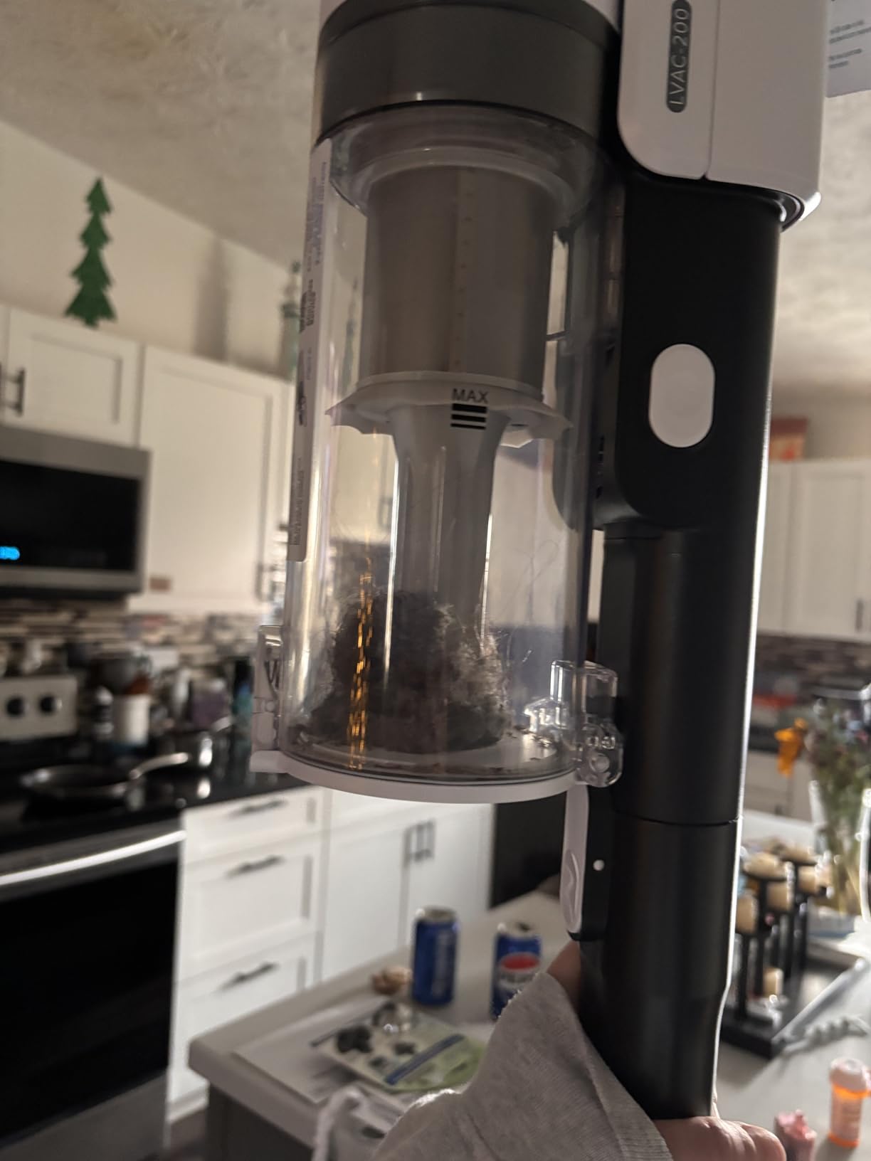 LEVOIT Cordless Vacuum Cleaner with HEPA Filter, Stick Vac with Tangle-Resistant Design, Up to 60 Mins, Powerful Suction, Lightweight, Mini Motorized Brush, for Carpet, Hard Floor, Pet Hair, LVAC-300 - Customer Photo 2