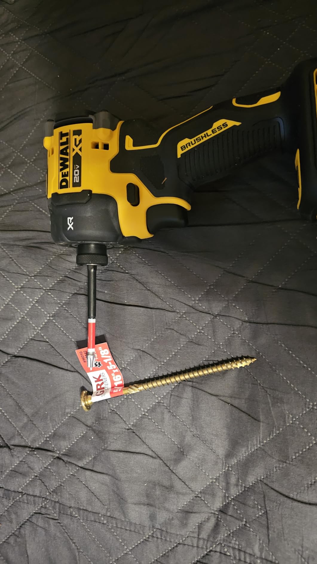 DEWALT 20V MAX 1/4 Inch Hydraulic Impact Driver, Quiet, Brushless Cordless XR Extreme Runtime, LED Halo Ring, Tool Only (DCF870B) Customer Review DEWALT 20V MAX 1/4 Inch Hydraulic Impact Driver, Quiet, Brushless Cordless XR Extreme Runtime, LED Halo Ring, Tool Only (DCF870B) - Customer Photo 1