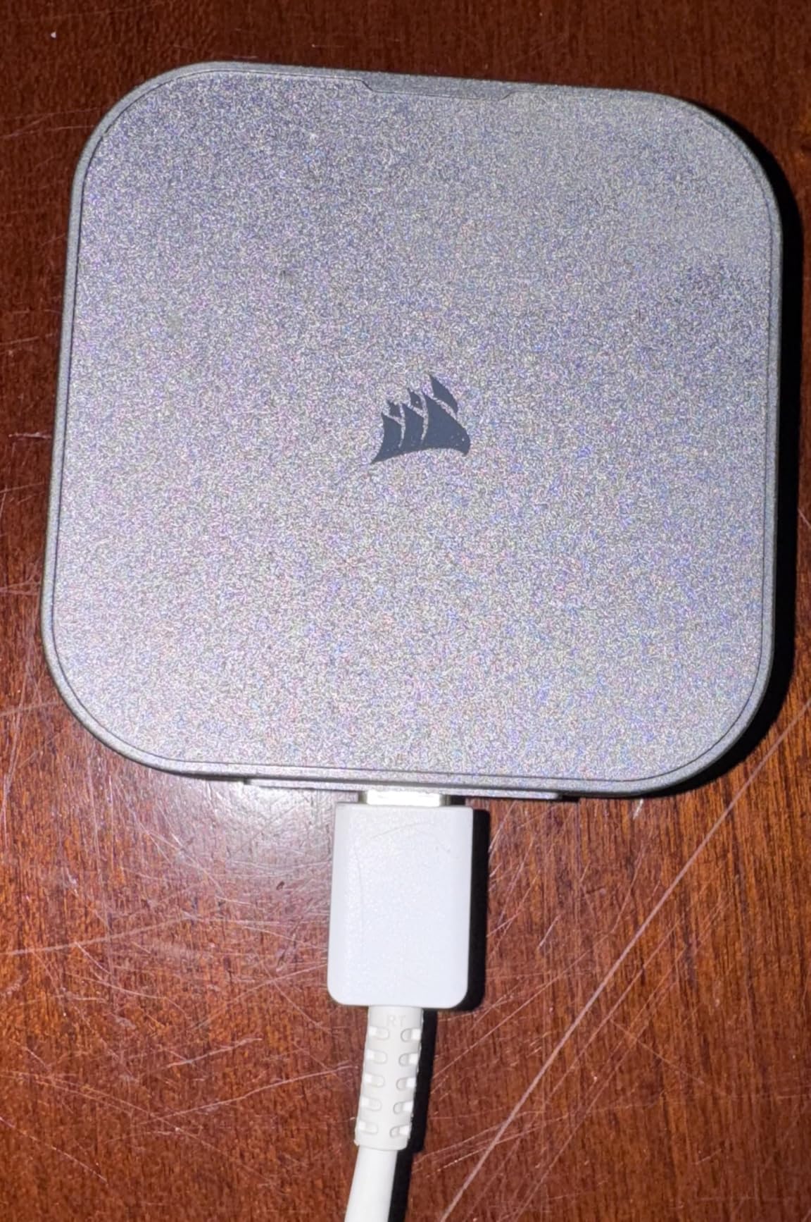 Corsair EX400U 1TB USB4 Portable External Type-C SSD – 3.2 Gen2 2x2 Connections, Up to 40Gbps, Plug and Play, MagSafe, Includes Cable – Windows PC, iOS Mac – Gray Customer Review Corsair EX400U 1TB USB4 Portable External Type-C SSD – 3.2 Gen2 2x2 Connections, Up to 40Gbps, Plug and Play, MagSafe, Includes Cable – Windows PC, iOS Mac – Gray - Customer Photo 1