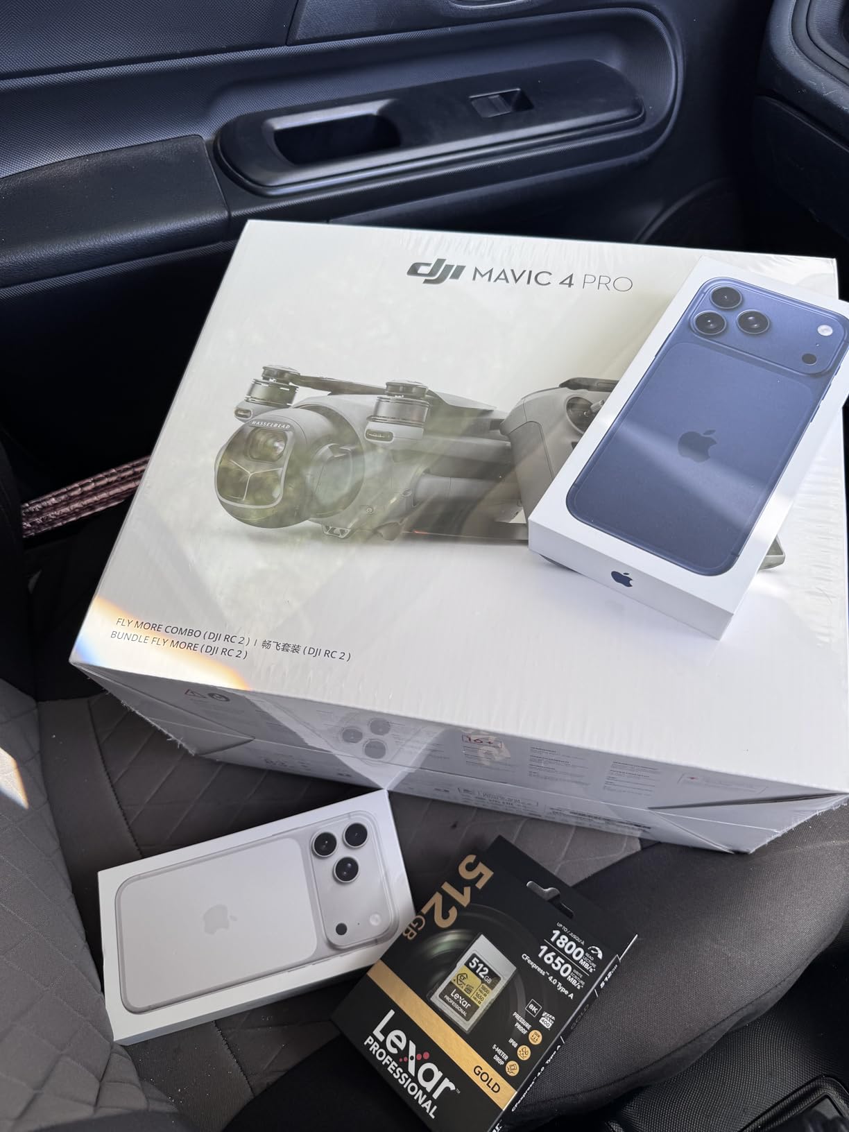 DJI Mavic 4 Pro Drone with DJI RC 2, Flagship Tri-Camera Drone with 100MP 4/3 CMOS Hasselblad Camera, for Professionals, 30km/18.6mi Video Transmission, 51-Min Max Flight Time customer photo 2