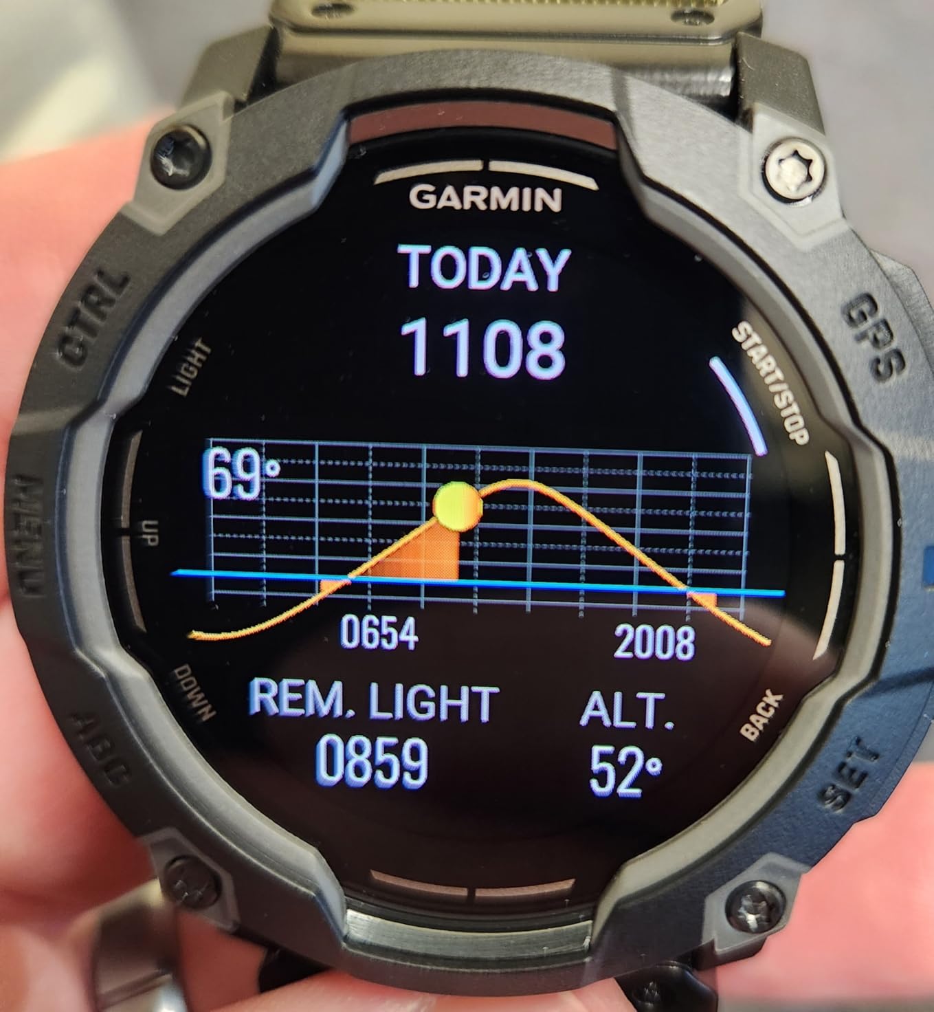 Garmin Instinct® E 45mm, Rugged Outdoor GPS Smartwatch, 24/7 Health Monitoring, Wrist-Based Heart Rate, Up to 16 Days of Battery Life, Charcoal - Customer Photo 1