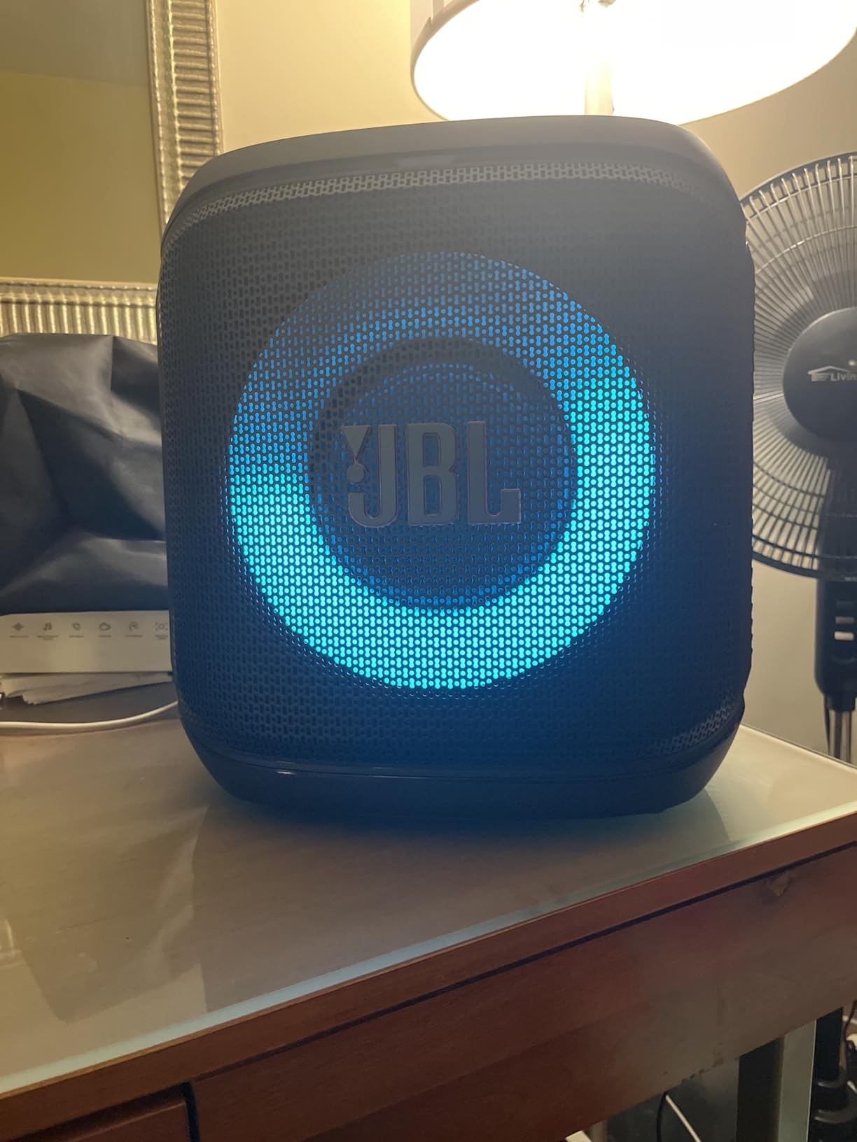 JBL PartyBox Encore Essential 2 - Portable Battery-Powered Party Speaker with AI Sound Boost, Up to 15 Hours of Play time, IPX4 Splash Proof, and Multi-Speaker Connection by Auracast (Black) customer photo 1