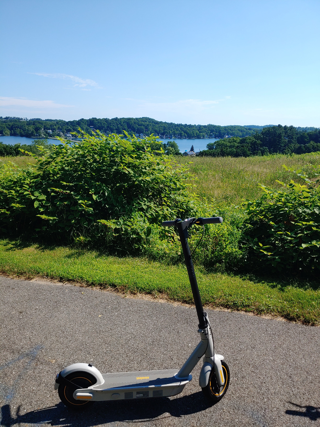 Segway Ninebot MAX Series Electric Scooter for Adults, 22-28 MPH, Up to 50 Miles Range, Dual Suspension, UL-2272 2271 Certified (G2/G3) Customer Review Segway Ninebot MAX Series Electric Scooter for Adults, 22-28 MPH, Up to 50 Miles Range, Dual Suspension, UL-2272 2271 Certified (G2/G3) - Customer Photo 2