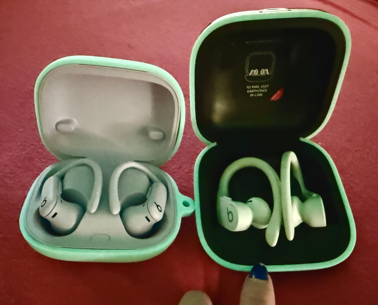 Beats Powerbeats Pro 2 - Wireless Noise Cancelling Workout Earbuds with Secure- Fit Earhooks, Up to 45-Hour Battery with Charging Case, Sweat & Water Resistant, Heart Rate Monitoring - Quick Sand customer photo 2