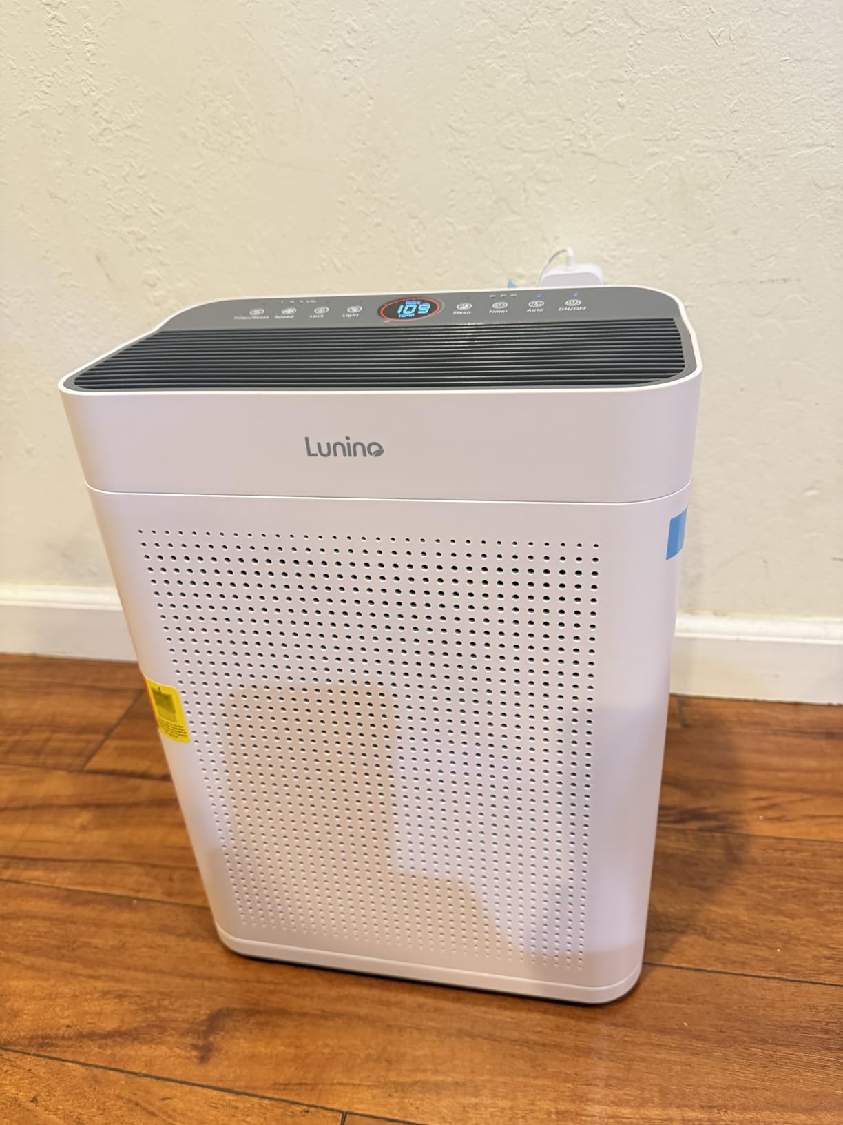 Air Purifiers for Home Large Room up to 3000sq.ft, LUNINO HEPA Double-Sided Air Purifier with Washable Filter, PM 2.5 Display Air Quality Sensors, Air Cleaner for Pets Hair, Odor, Dust, Smoke, Pollen Customer Review Air Purifiers for Home Large Room up to 3000sq.ft, LUNINO HEPA Double-Sided Air Purifier with Washable Filter, PM 2.5 Display Air Quality Sensors, Air Cleaner for Pets Hair, Odor, Dust, Smoke, Pollen - Customer Photo 1
