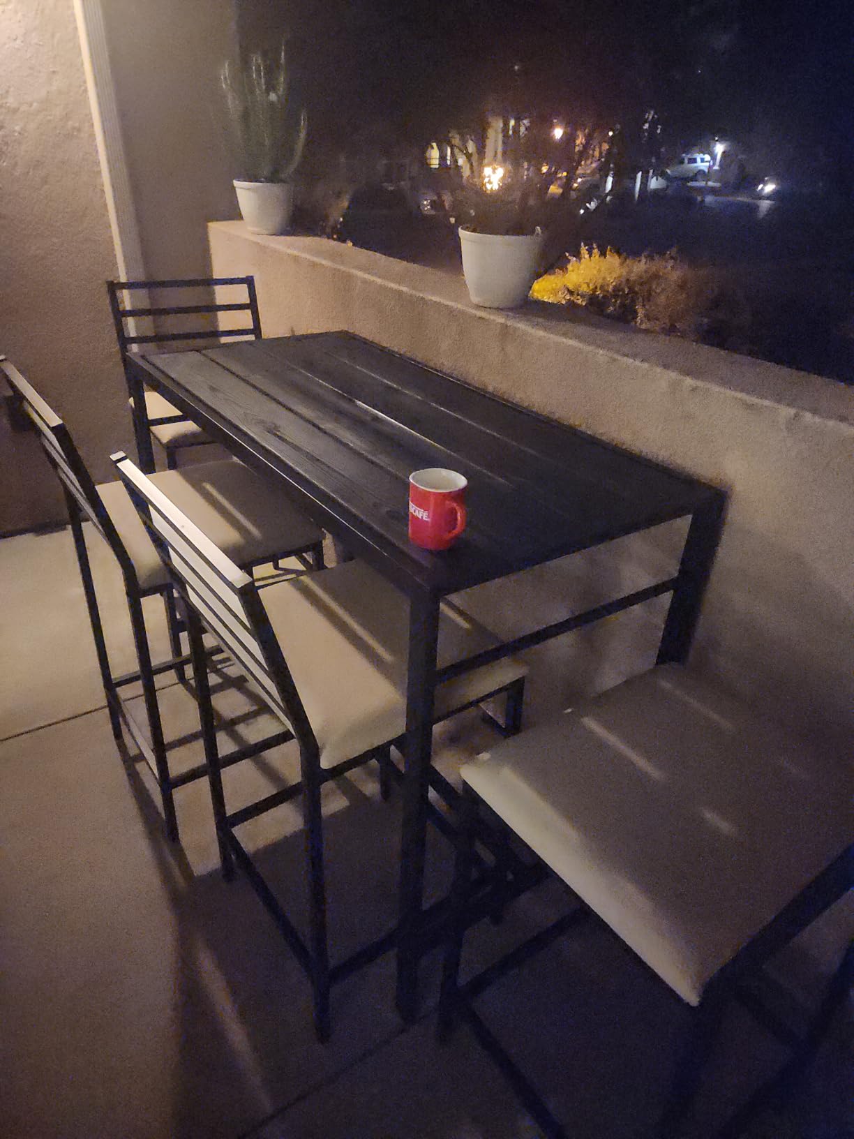 Jinrrenyi Outdoor Patio Bar Set 3 Piece,50