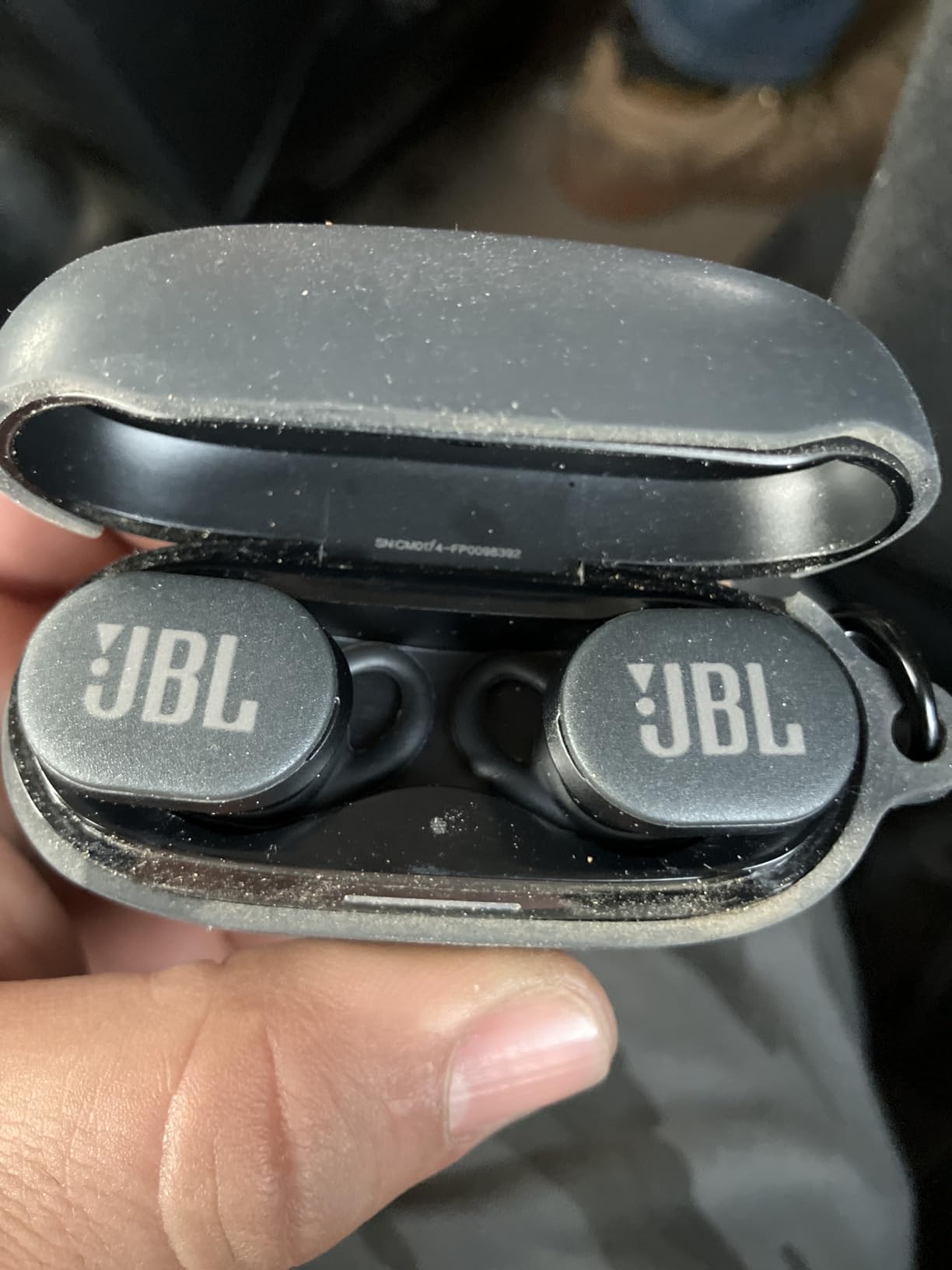 JBL Endurance Race 2 - Waterproof (IP68) Sports True Wireless Earbuds with 4 mics for Crisp, Clear Calls, JBL Pure Bass Sound, 48Hrs of Playback, Plus Speed Charging & Active Noise Cancelling (Black) Customer Review JBL Endurance Race 2 - Waterproof (IP68) Sports True Wireless Earbuds with 4 mics for Crisp, Clear Calls, JBL Pure Bass Sound, 48Hrs of Playback, Plus Speed Charging & Active Noise Cancelling (Black) - Customer Photo 1