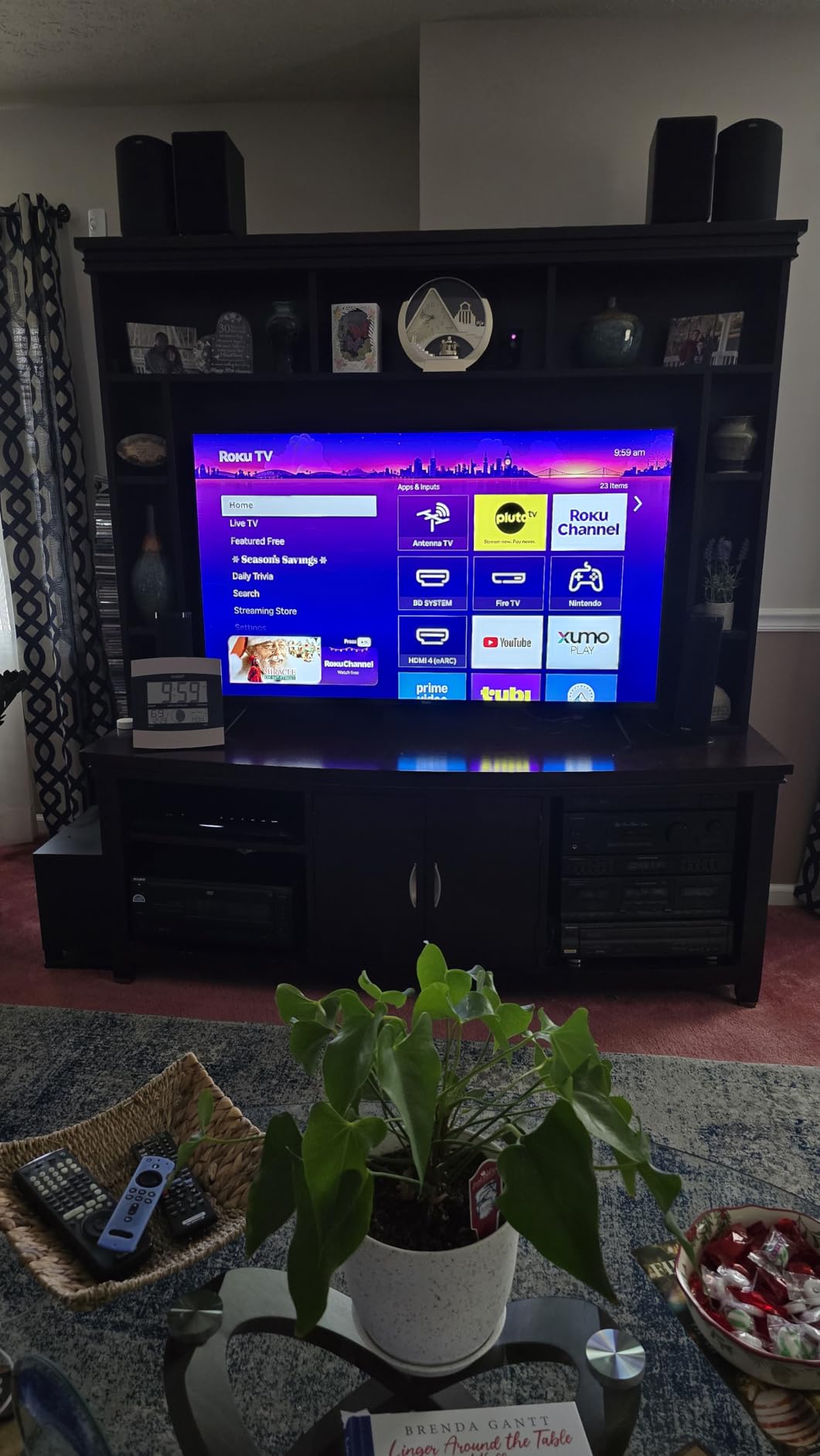 Roku Smart TV - 65-Inch Plus Series, Mini-LED TV - RokuTV with Enhanced Voice Remote - Flat Screen 4K QLED Television with Dolby Vision & Wi-Fi for Streaming Live Local News, Sports customer photo 1