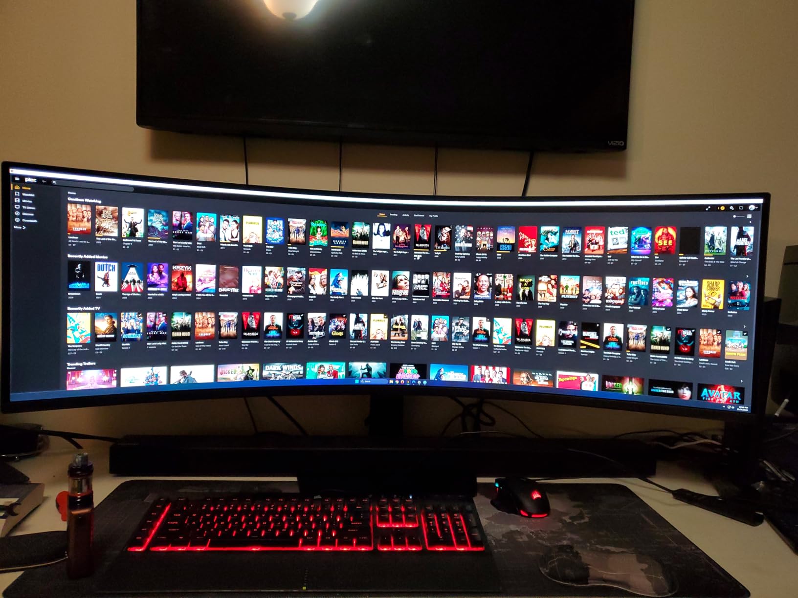 SAMSUNG 49-inch Odyssey G9 (G91F) DQHD, 144Hz, Curved Gaming Monitor, Ultra-Wide 32:9 Screen, DisplayHDR 600, AMD FreeSync™ Premium Pro, Ergonomic Stand, LS49FG910ENXZA, 2025 customer photo 1