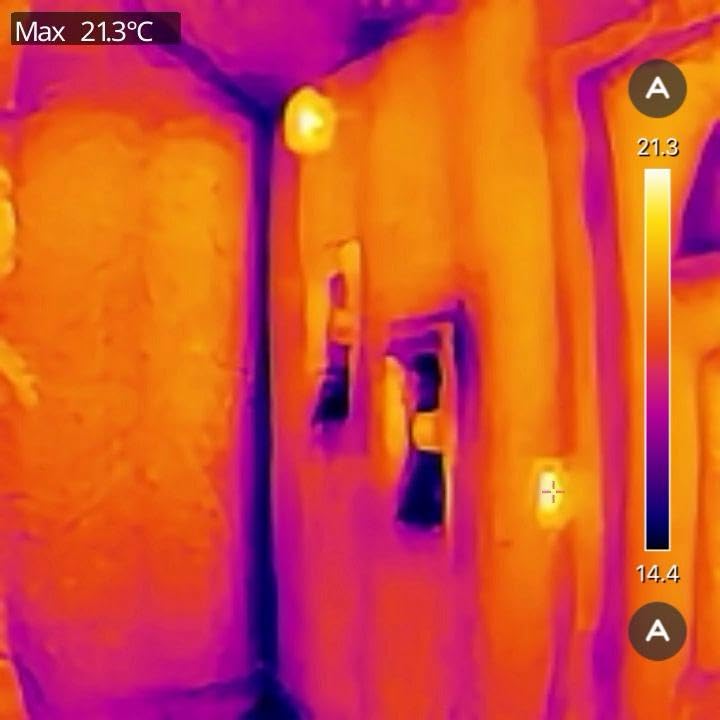 GOYOJO Thermal Imaging Camera for Android/iphone 15/16/17 iOS Series 192x192 IR Resolution– Water Leak Detection HVAC Electrical Plumbing, Automotive Repair, Home Inspection, DIY-USB-C Infrared Imager Customer Review GOYOJO Thermal Imaging Camera for Android/iphone 15/16/17 iOS Series 192x192 IR Resolution– Water Leak Detection HVAC Electrical Plumbing, Automotive Repair, Home Inspection, DIY-USB-C Infrared Imager - Customer Photo 1