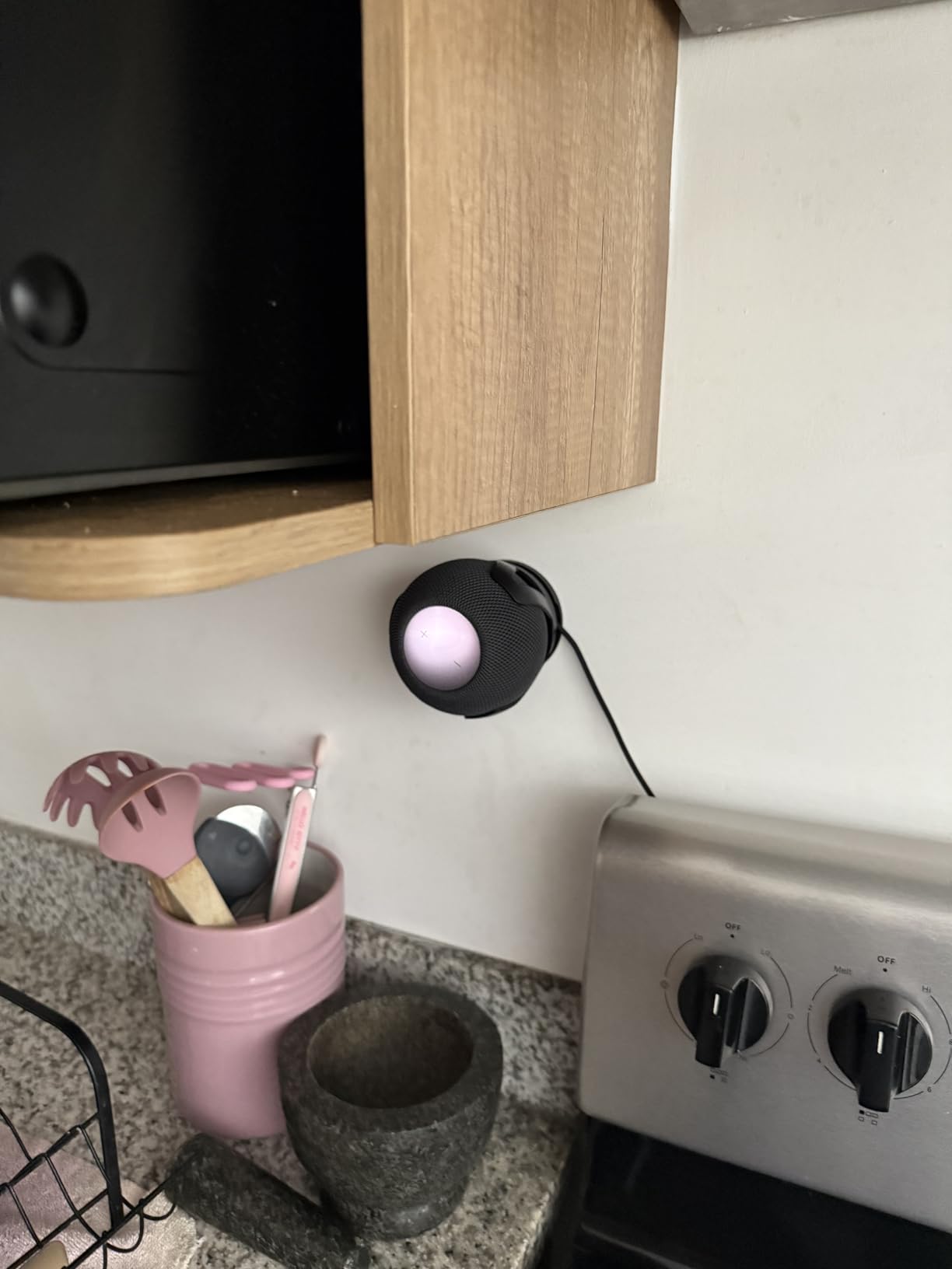 Apple - HomePod mini - White (Renewed) Customer Review Apple - HomePod mini - White (Renewed) - Customer Photo 1