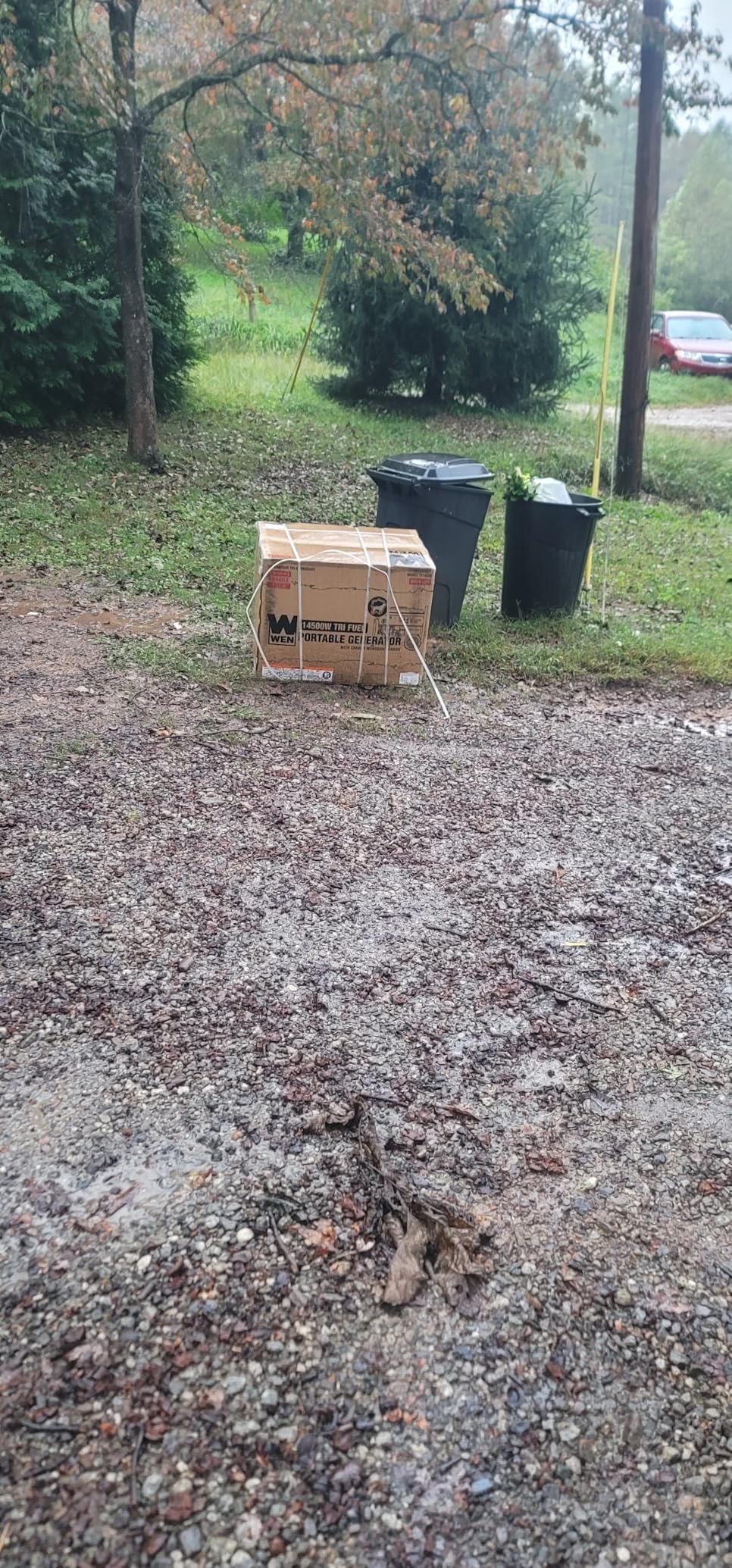 WEN 14,500-Watt 120V/240V Tri-Fuel Generator for Gas, Propane, and Natural Gas, Transfer-Switch Ready with Electric Start, Wheel Kit, and CO Watchdog (TF1450X) - Customer Photo 2