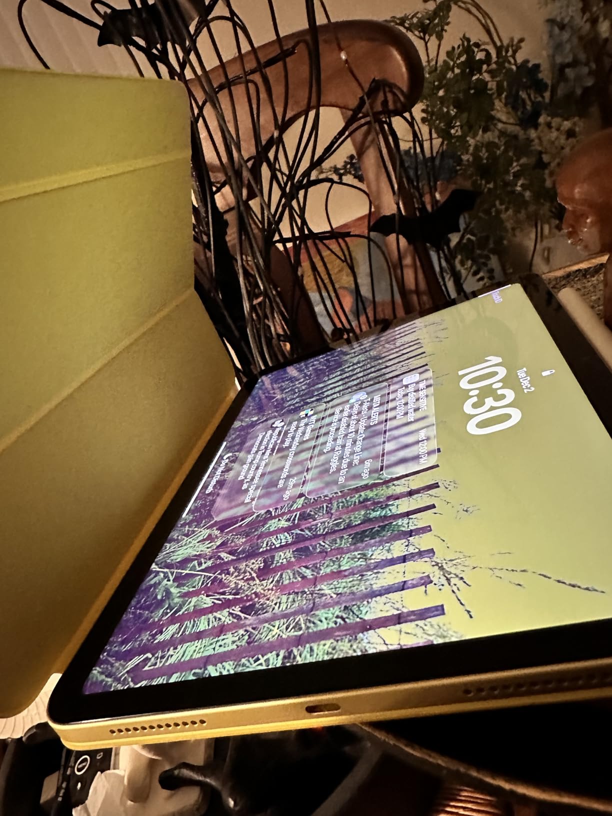 iPad 11-inch: A16 chip, 11-inch Model, Liquid Retina Display, 128GB, Wi-Fi 6, 12MP Front/12MP Back Camera, Touch ID, All-Day Battery Life - Blue customer photo 2