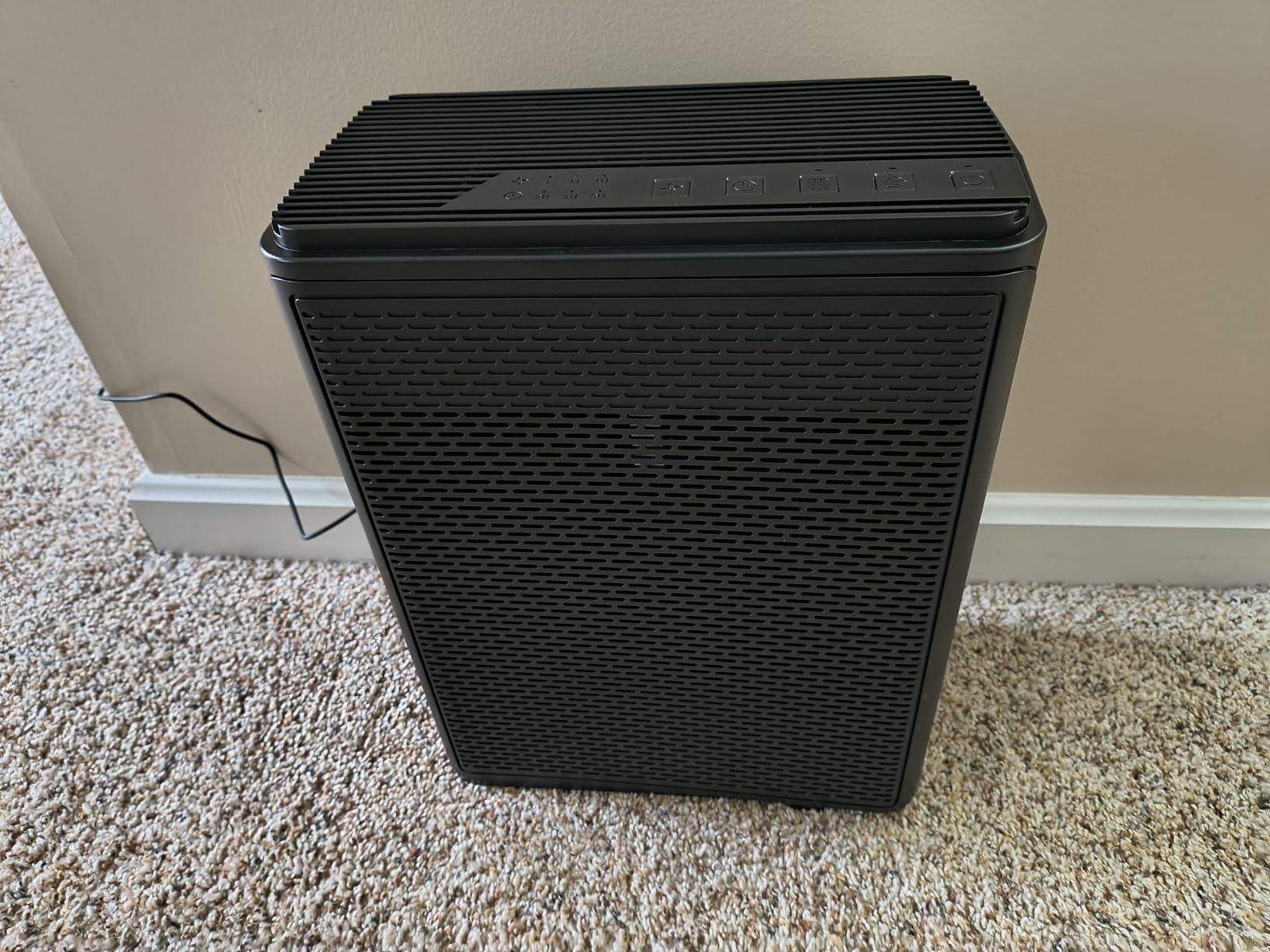 Air Purifiers for Home Pets Covers Up to 1500 Sq Ft,H13 Hepa Filter with Washable Pre-Filter,Pet Hair Dander Smoke Air Cleaner,22 dB Quiet Sleep for Living Room Bedroom Kitchen,P280 (Black) Customer Review Air Purifiers for Home Pets Covers Up to 1500 Sq Ft,H13 Hepa Filter with Washable Pre-Filter,Pet Hair Dander Smoke Air Cleaner,22 dB Quiet Sleep for Living Room Bedroom Kitchen,P280 (Black) - Customer Photo 2
