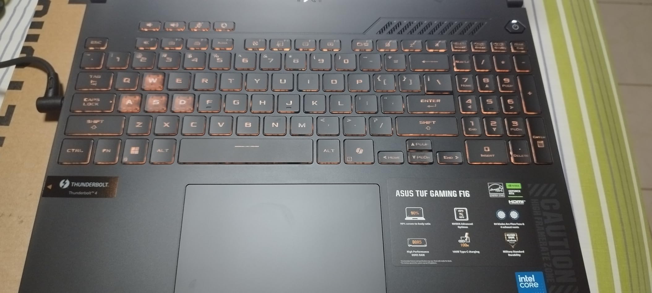 TUF Gaming F16 Gaming Laptop, 16