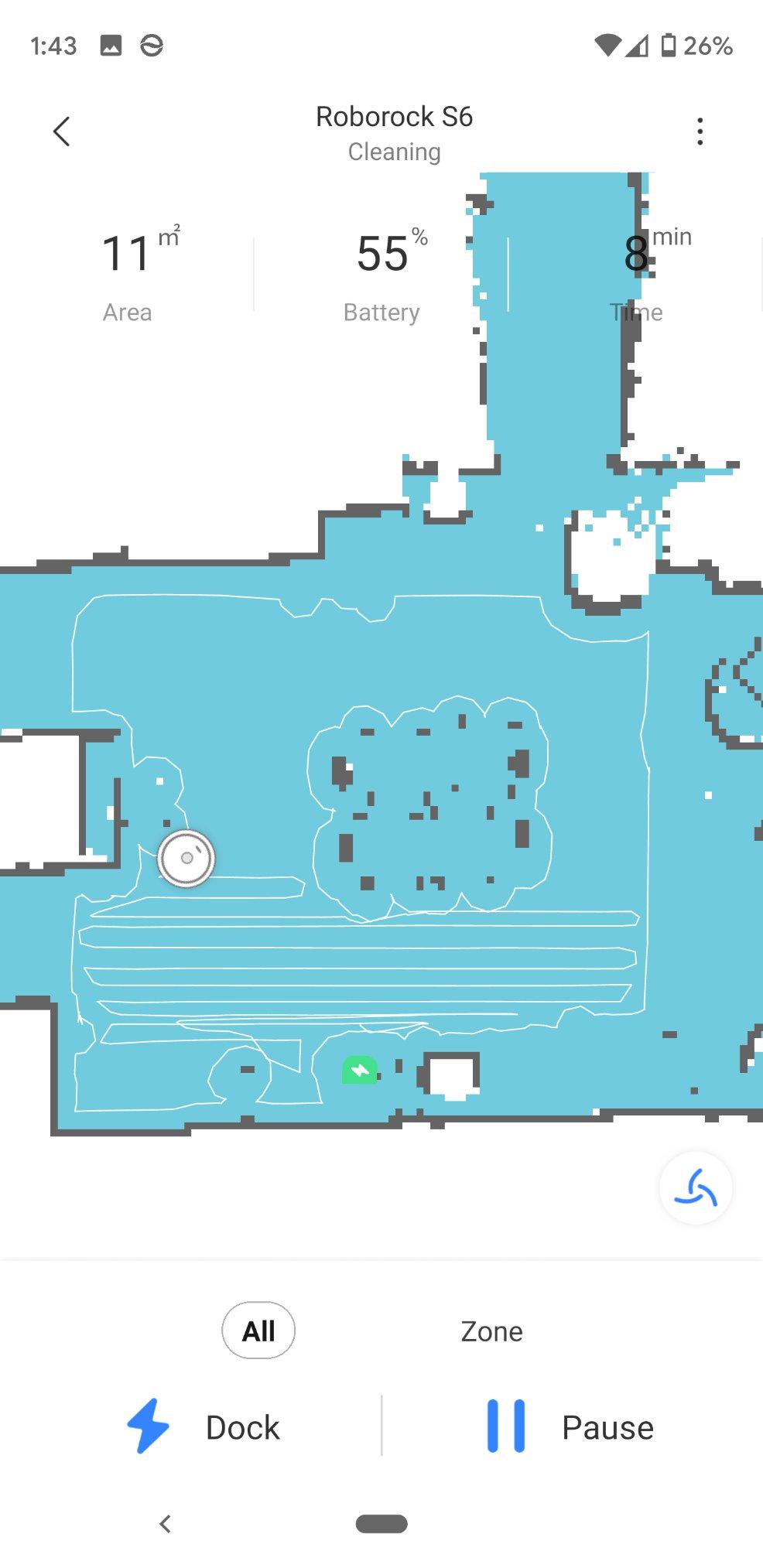roborock Q7 L5 Robot Vacuum and Mop Combo, 8,000Pa Suction, Upgraded from Q5 Pro, Dual Anti-Tangle System, LiDAR Navigation, Multi-Level Mapping, Self-Charging Robotic Vacuum Cleaner, Black Customer Review roborock Q7 L5 Robot Vacuum and Mop Combo, 8,000Pa Suction, Upgraded from Q5 Pro, Dual Anti-Tangle System, LiDAR Navigation, Multi-Level Mapping, Self-Charging Robotic Vacuum Cleaner, Black - Customer Photo 2