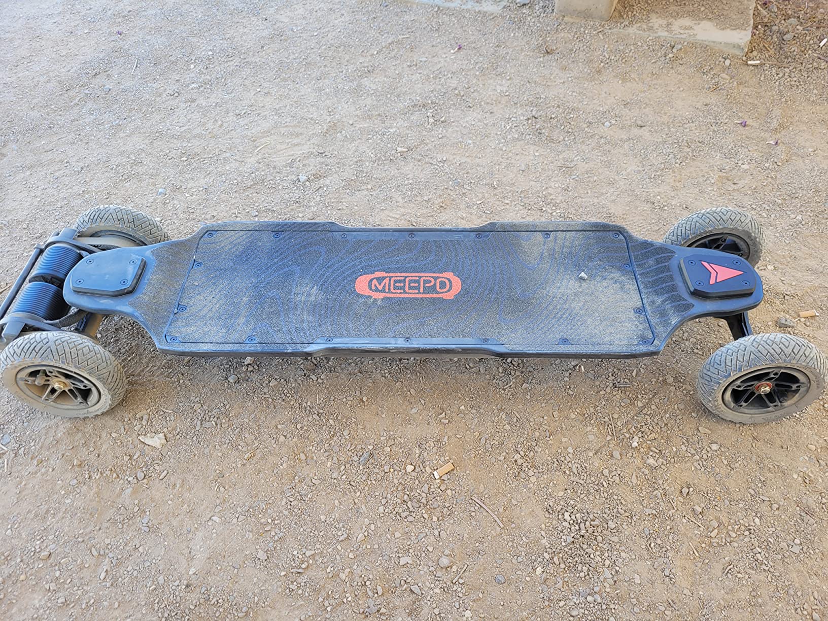 MEEPO Bamboo Series Off-Road All Terrain Electric Skateboard, Ultra-Long 20-31 Miles Range Mountain Board, Highest 28-32 MPH Top Speed,155-175mm Wheels, Professional for Adult Riders Customer Review MEEPO Bamboo Series Off-Road All Terrain Electric Skateboard, Ultra-Long 20-31 Miles Range Mountain Board, Highest 28-32 MPH Top Speed,155-175mm Wheels, Professional for Adult Riders - Customer Photo 2