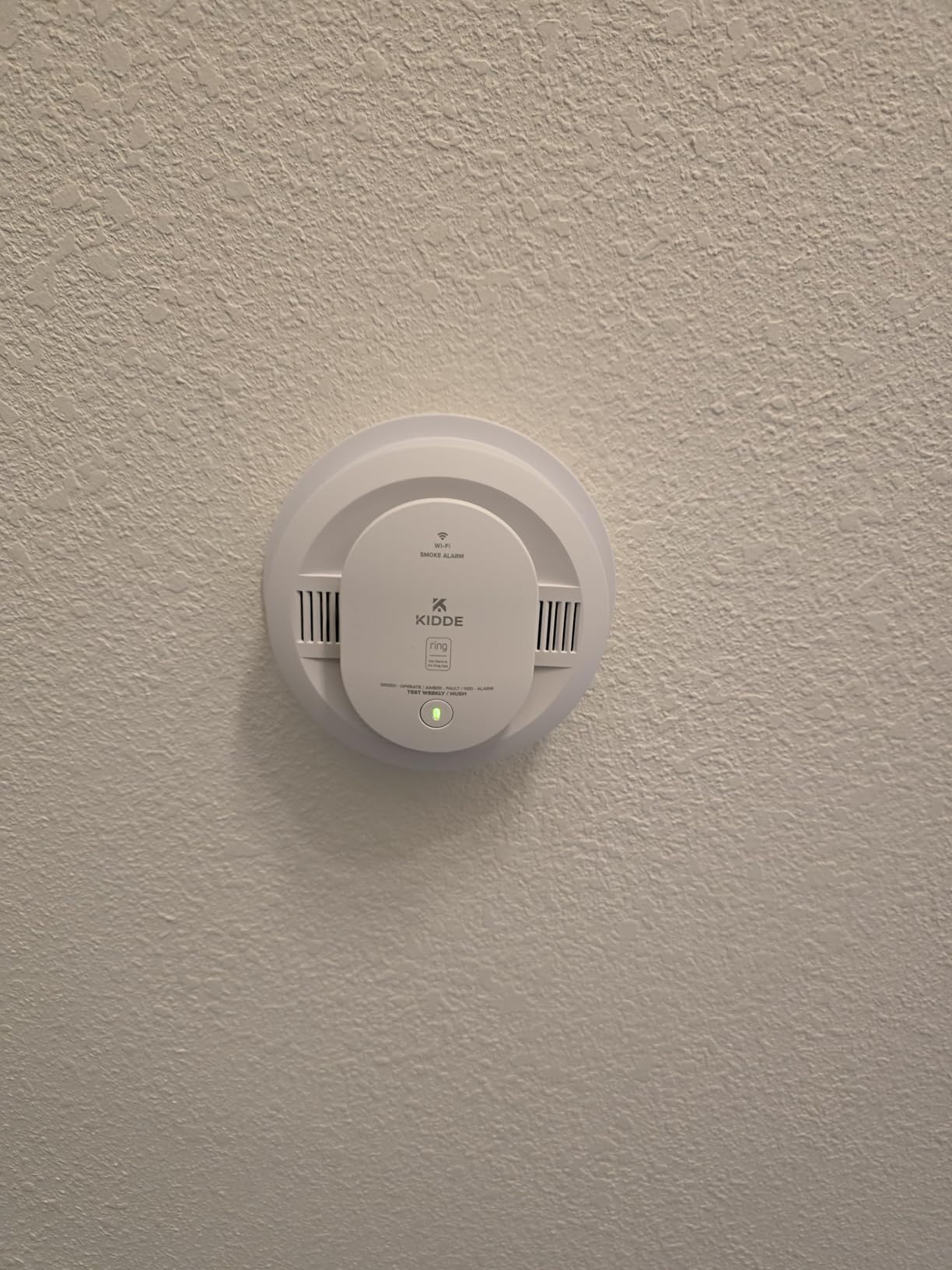 Kidde Smart Smoke Detector, Ring App Enabled for Real-Time Notifications, Hardwired Alarm, AA Backup Battery Customer Review Kidde Smart Smoke Detector, Ring App Enabled for Real-Time Notifications, Hardwired Alarm, AA Backup Battery - Customer Photo 1