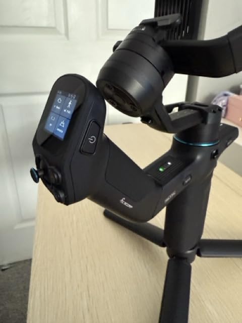FeiyuTech SCORP Mini-3-Pro Gimbal Stabilizer for Camera Mirrorless/Compact/Action Cameras,Smartphone,18m AI Tracking,Detachable Remote Handle,4.4lbs Payload,3-axis Gimbal for Canon Sony Nikon Customer Review FeiyuTech SCORP Mini-3-Pro Gimbal Stabilizer for Camera Mirrorless/Compact/Action Cameras,Smartphone,18m AI Tracking,Detachable Remote Handle,4.4lbs Payload,3-axis Gimbal for Canon Sony Nikon - Customer Photo 1