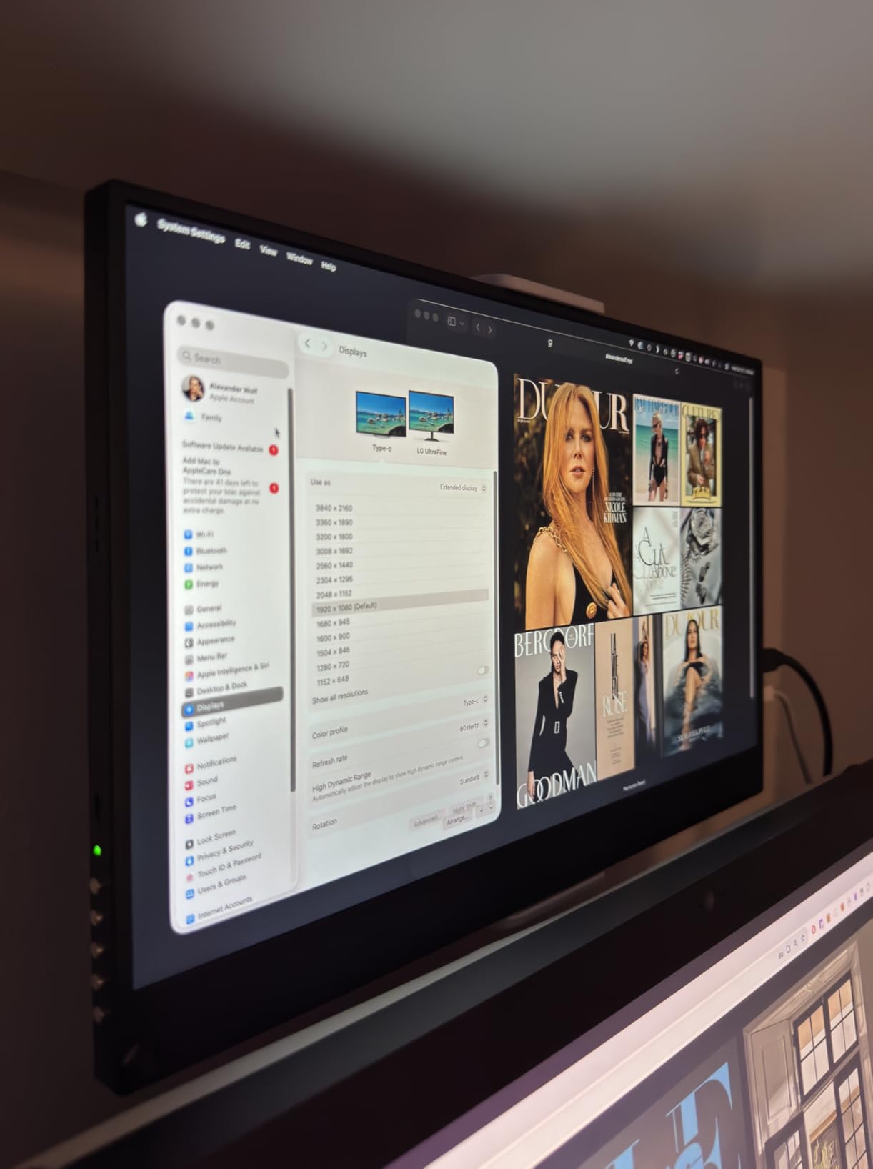 UPERFECT Portable Monitor 4K 15.6