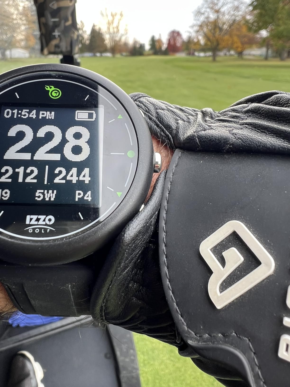Izzo Golf Swami Golf GPS Watch with Personalized Club Suggestions Customer Review Izzo Golf Swami Golf GPS Watch with Personalized Club Suggestions - Customer Photo 1