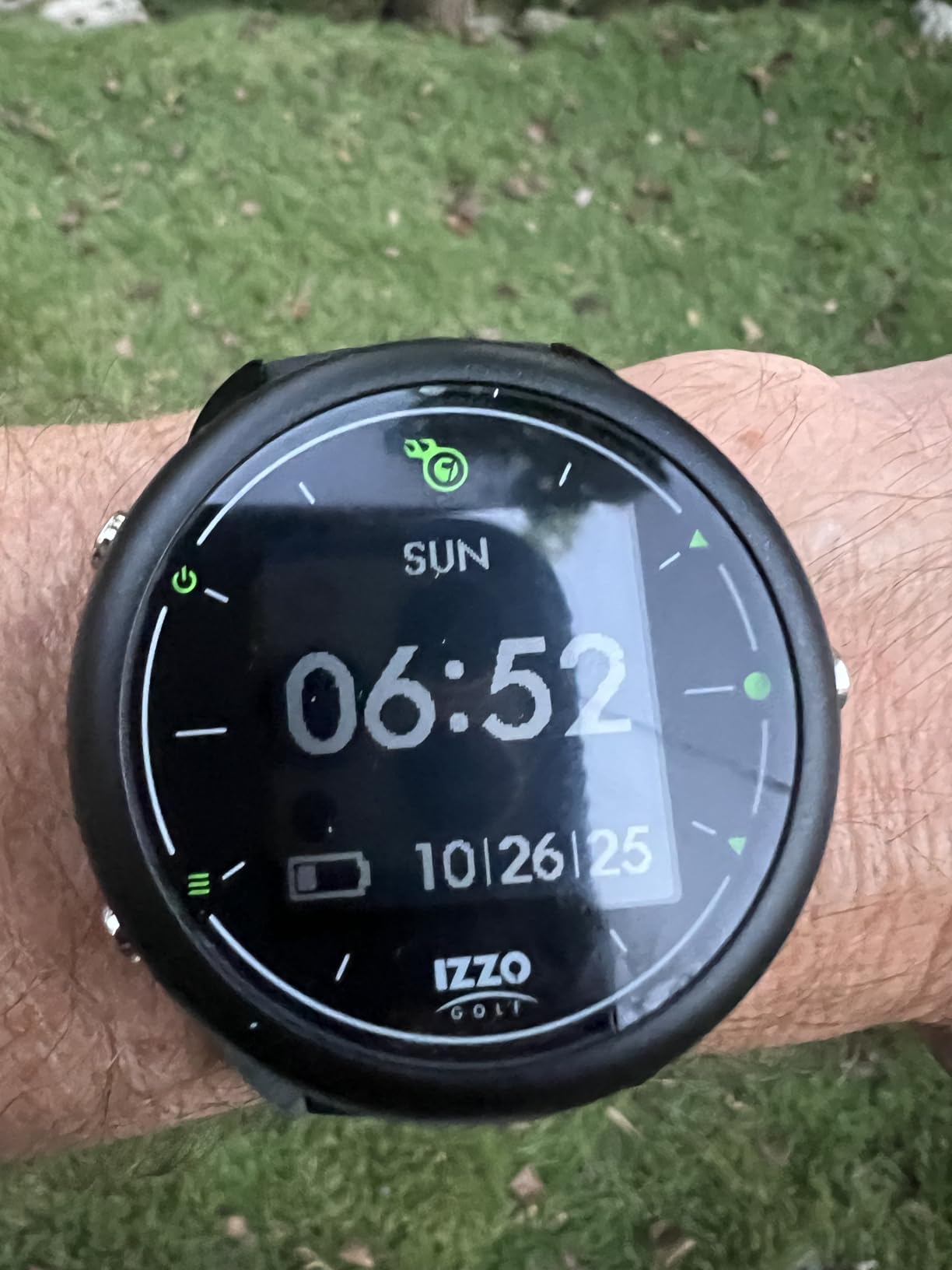 Izzo Golf Swami Golf GPS Watch with Personalized Club Suggestions Customer Review Izzo Golf Swami Golf GPS Watch with Personalized Club Suggestions - Customer Photo 2