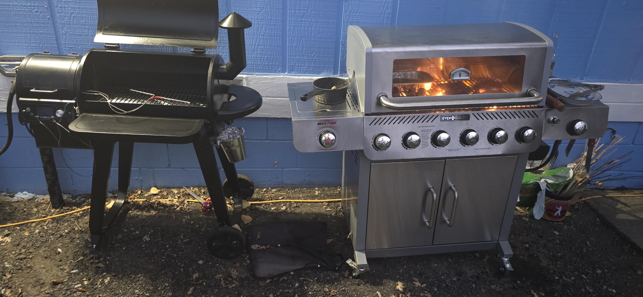 Z GRILLS ZPG-450A2 Wood Pellet Grill & Smoker, PID V3.0 Controller, 459 Sq in Cook Area, Foldable Shelf, Meat Probe, Rain Cover, 8 in 1 BBQ Grill Outdoor Auto Temperature Control, Bronze customer photo 1