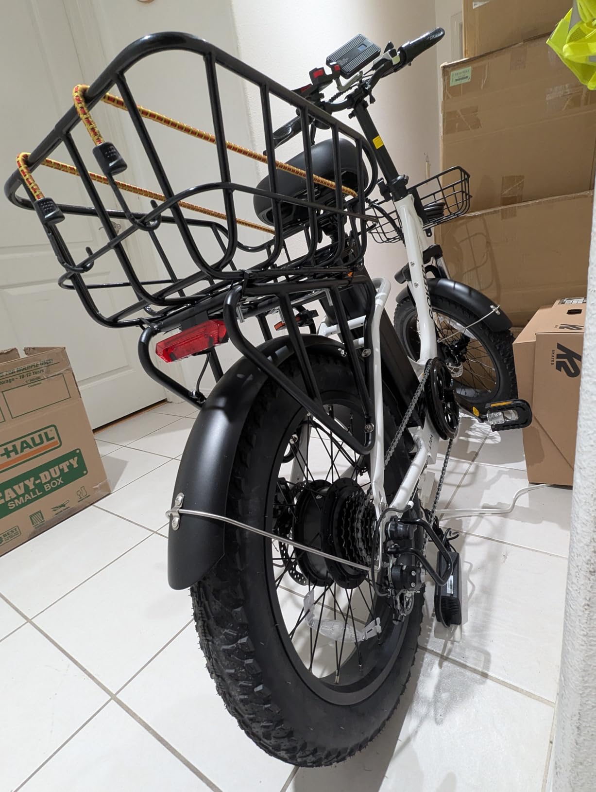 1300W/1800W Folding Electric Bike for Adults, 75-86 Miles PAS Range, 52V 13Ah/18.2Ah Removable Battery, 20