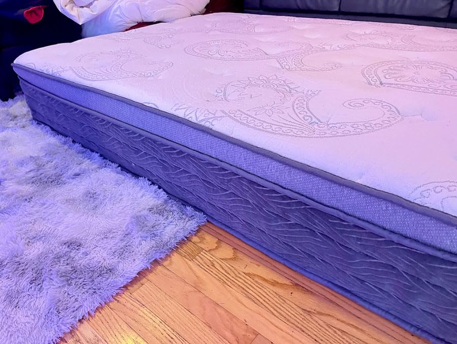 BedsPick Queen Mattress Made in USA, 13 Inch Hand-Tufted with Pillow Top, Gel Memory Foam and Innerspring Luxury Hybrid Mattress in a Box, Pressure Relief, 365-Night Trial Customer Review BedsPick Queen Mattress Made in USA, 13 Inch Hand-Tufted with Pillow Top, Gel Memory Foam and Innerspring Luxury Hybrid Mattress in a Box, Pressure Relief, 365-Night Trial - Customer Photo 1
