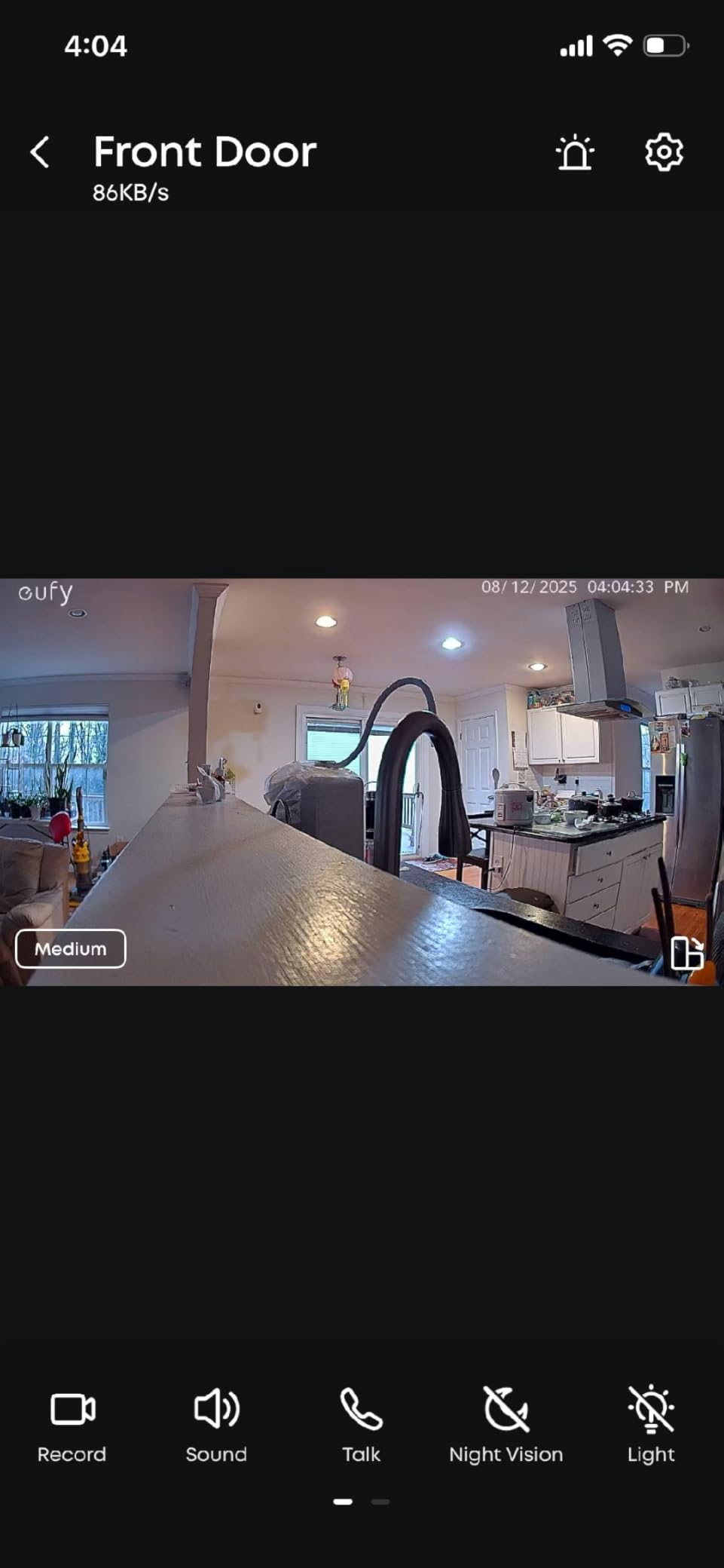 eufy Security eufyCam C35, Wireless Security Camera, Outdoor and Indoor, Magnetic Mount, Color Night Vision, Local Storage, No Monthly Fee, IP67, Supports Solar Panel, White - Customer Photo 1