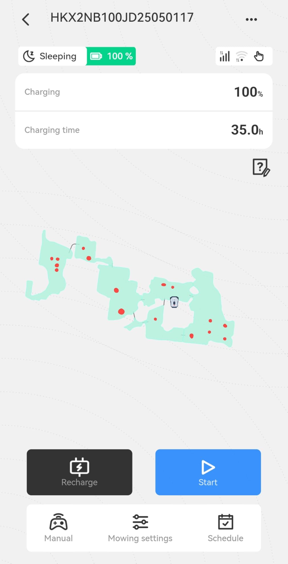 Neomow X LE 3D LiDAR Slam Mapping Robot Lawn Mower Perimeter Wireless for 0.37 Acre AI Vision Obstacle Avoidance with 4G, No RTK Antenna Required, App Control, GPS, IPX5, Anti-Theft, Queit Customer Review Neomow X LE 3D LiDAR Slam Mapping Robot Lawn Mower Perimeter Wireless for 0.37 Acre AI Vision Obstacle Avoidance with 4G, No RTK Antenna Required, App Control, GPS, IPX5, Anti-Theft, Queit - Customer Photo 2