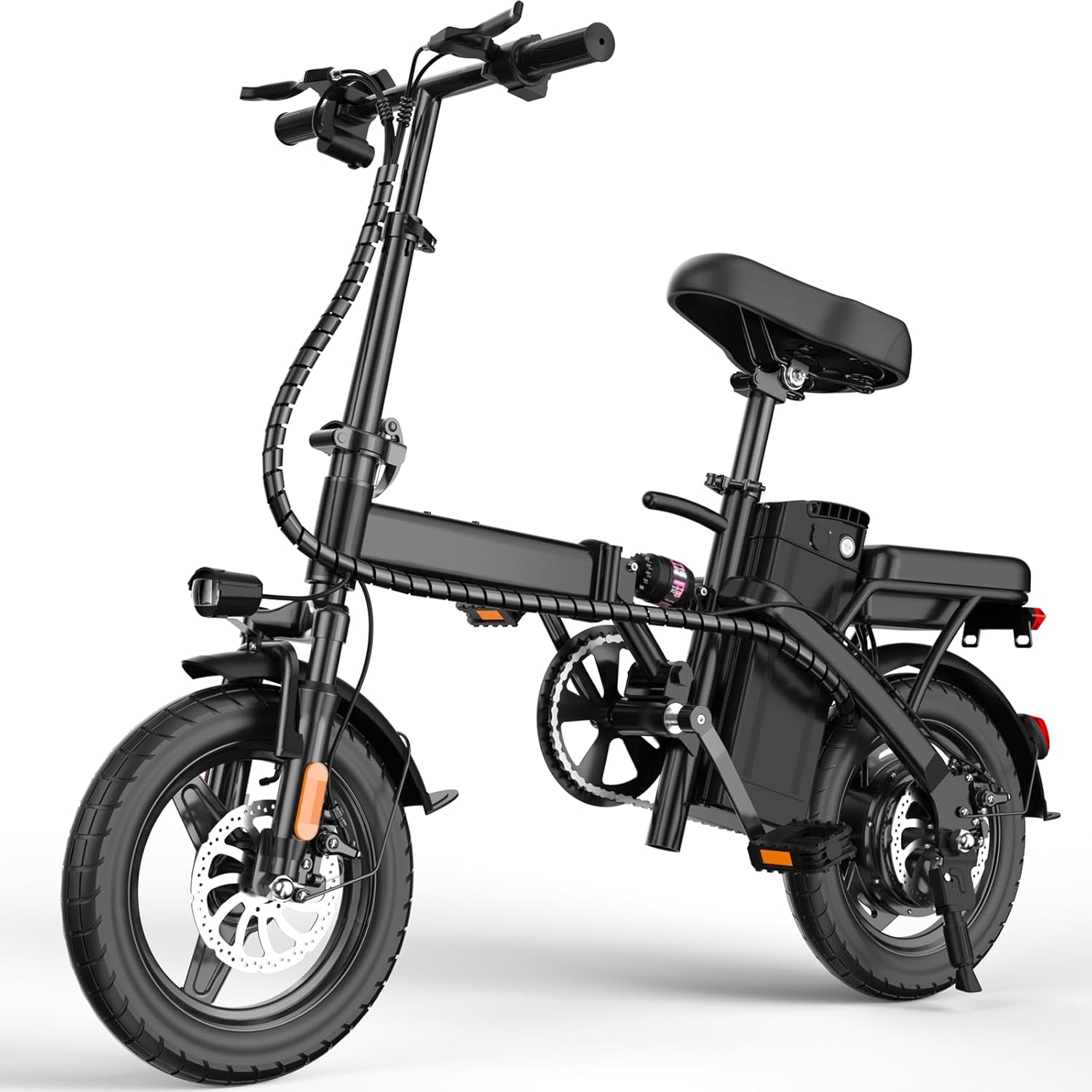 Electric Bike for Adults and Teens with 500W/750W/1000W Peak Motor, 14 Electric Bike for Adults and Teens with 500W/750W/1000W Peak Motor, 14