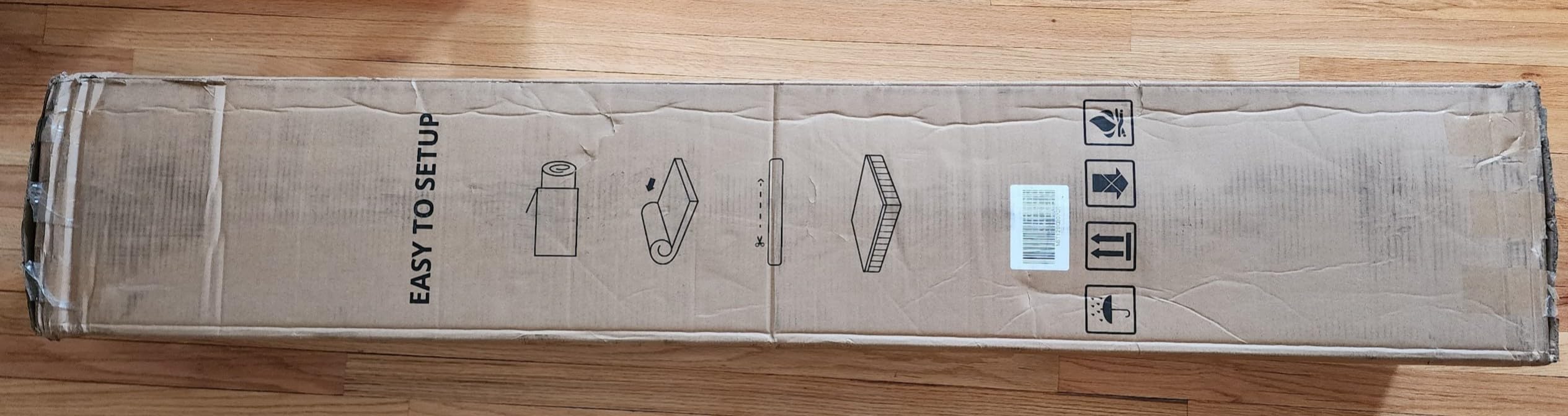 Queen Mattress, 12 Inch Queen Size Hybrid Mattresses in a Box, Medium Feel Foam and Individual Pocket Springs, Fiberglass Free Bed Mattress, Extra Edge Support, Pressure Relief, CertiPUR-US - Customer Photo 2