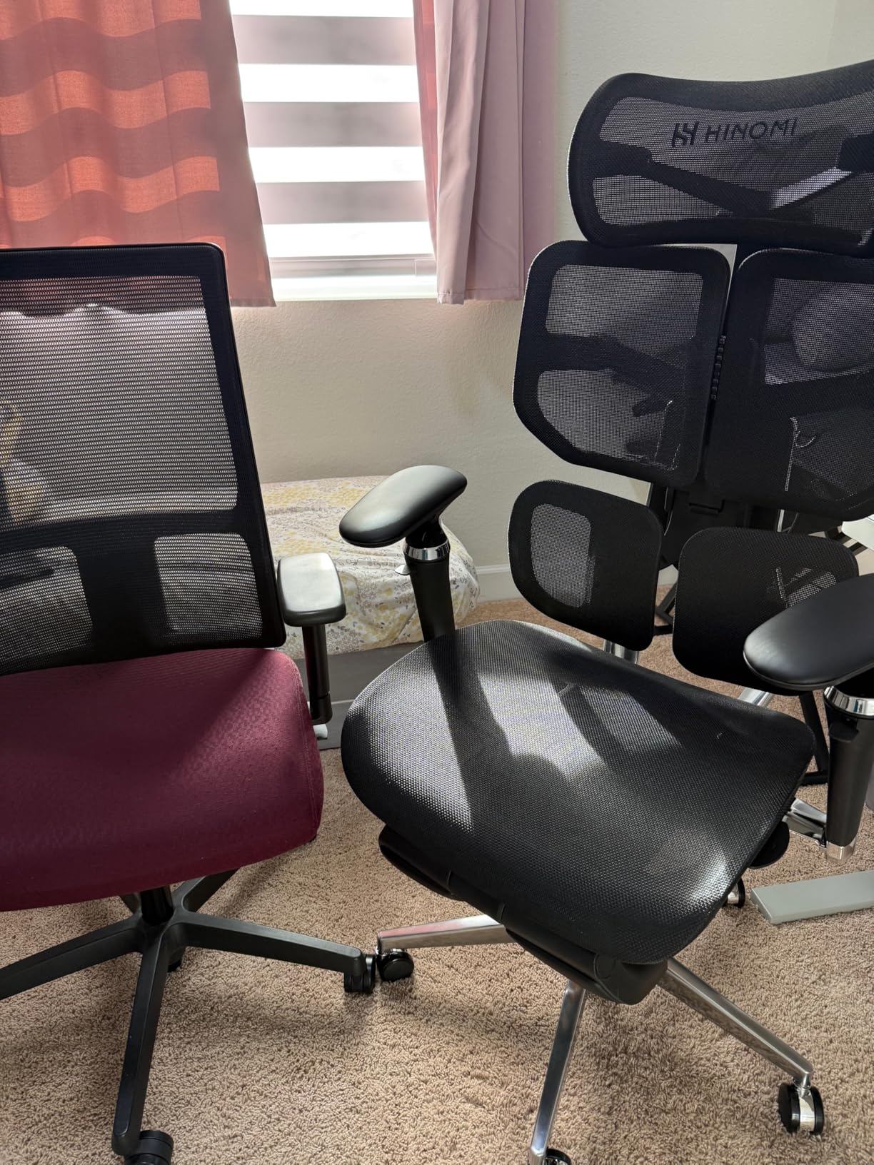 HINOMI X2 Pro Premium Ergonomic Office Chair – Comfortable Mesh Computer Chair with Adjustable Lumbar Support, Reclining Swivel Desk Chair, Retractable Legrest & Headrest for Home Office (Black) Customer Review HINOMI X2 Pro Premium Ergonomic Office Chair – Comfortable Mesh Computer Chair with Adjustable Lumbar Support, Reclining Swivel Desk Chair, Retractable Legrest & Headrest for Home Office (Black) - Customer Photo 1