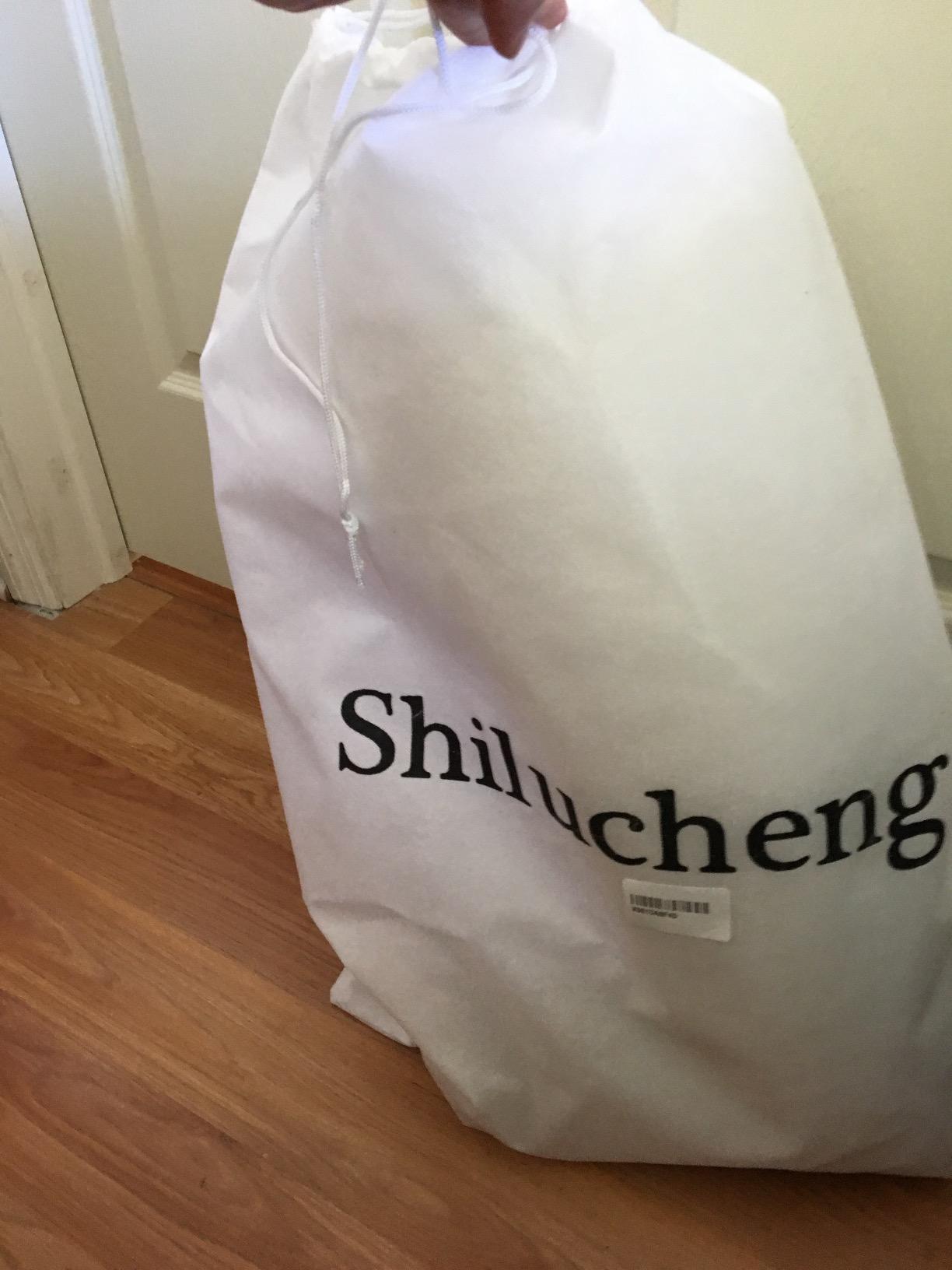 Shilucheng Hungarian Goose Down Comforter Queen Size, 850+ Fill Power All Season Duvet Insert with 600TC Ultra-Soft Cotton Cover, 3D Baffle Box Design for Maximum Fluffiness (White,90x90 Inches) - Customer Photo 2