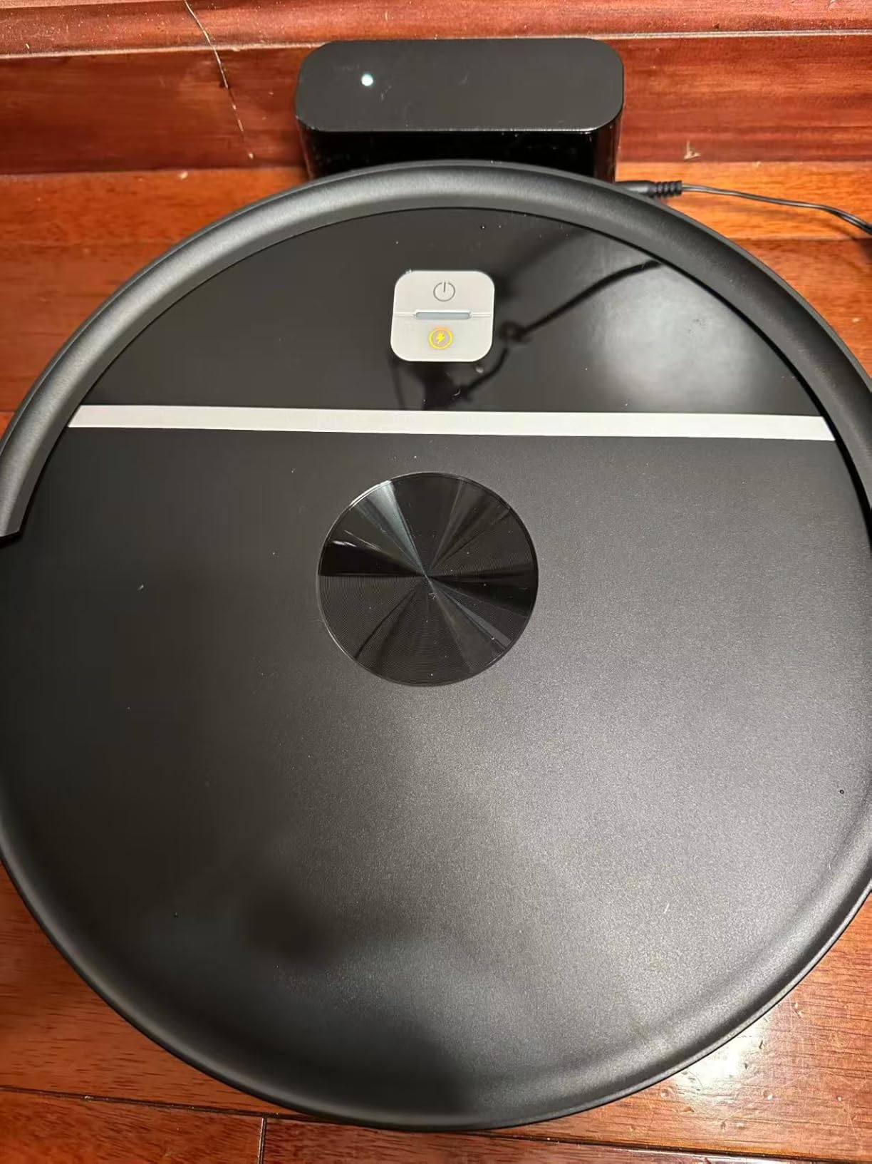 ECOHOME Robot Vacuum and Mop Combo,3500Pa Powerful Suction, with Wi-Fi/App/Remote,2 in 1 Mopping Robot Vacuum Cleaner,Dustbin and Watertank, for Pet Hair,Hard Floors and Low Pile Carpet,Black Customer Review ECOHOME Robot Vacuum and Mop Combo,3500Pa Powerful Suction, with Wi-Fi/App/Remote,2 in 1 Mopping Robot Vacuum Cleaner,Dustbin and Watertank, for Pet Hair,Hard Floors and Low Pile Carpet,Black - Customer Photo 2