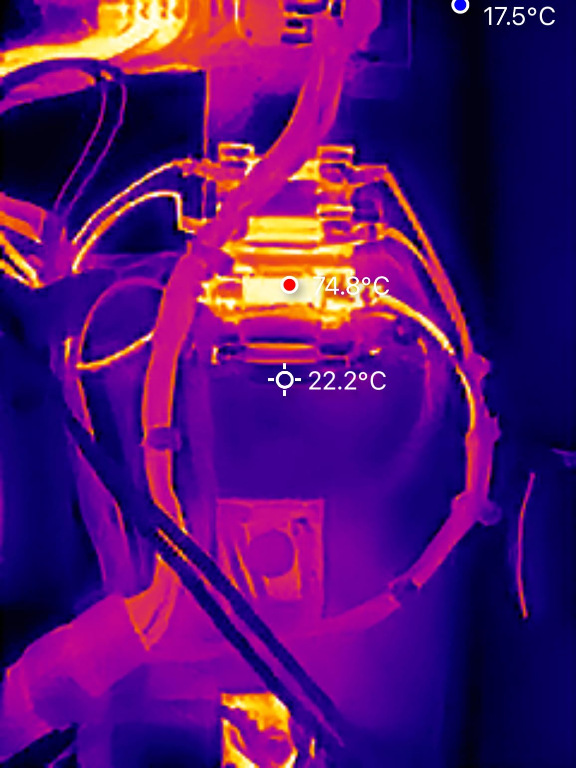 Thermal Master P1 - Thermal Camera for Type-C iPhone & Android, 320x240 Super IR Resolution Infrared Imager w/Spot Tracker, 15x Zoom, 3.6℉ Accuracy, -4℉ to 1112℉ High Temp, Work for Home Inspection Customer Review Thermal Master P1 - Thermal Camera for Type-C iPhone & Android, 320x240 Super IR Resolution Infrared Imager w/Spot Tracker, 15x Zoom, 3.6℉ Accuracy, -4℉ to 1112℉ High Temp, Work for Home Inspection - Customer Photo 2