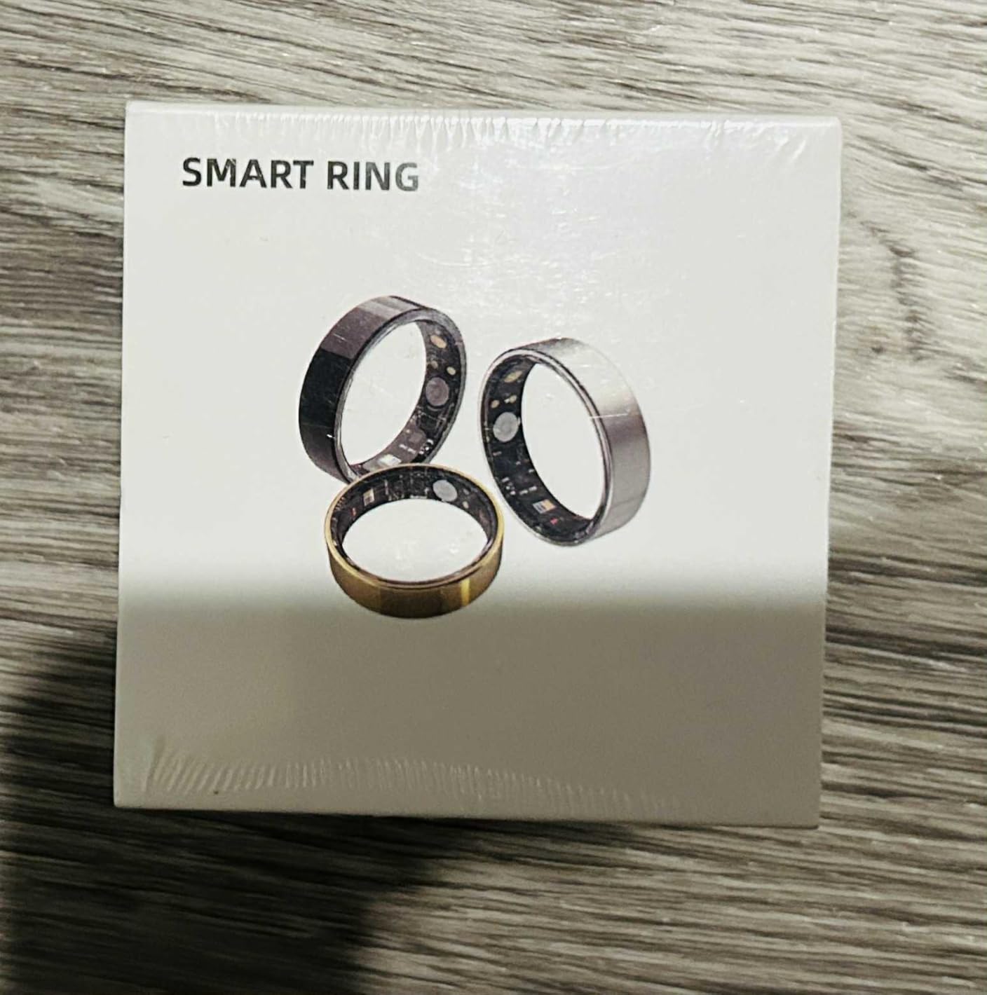 Smart Ring with Sleep Monitoring, Step Counting, Heart Rate, Blood Oxygen for iPhone and Android, No Subscription Fee, IP68 Waterproof Health Tracker (Rose Gold, 7) - Customer Photo 1