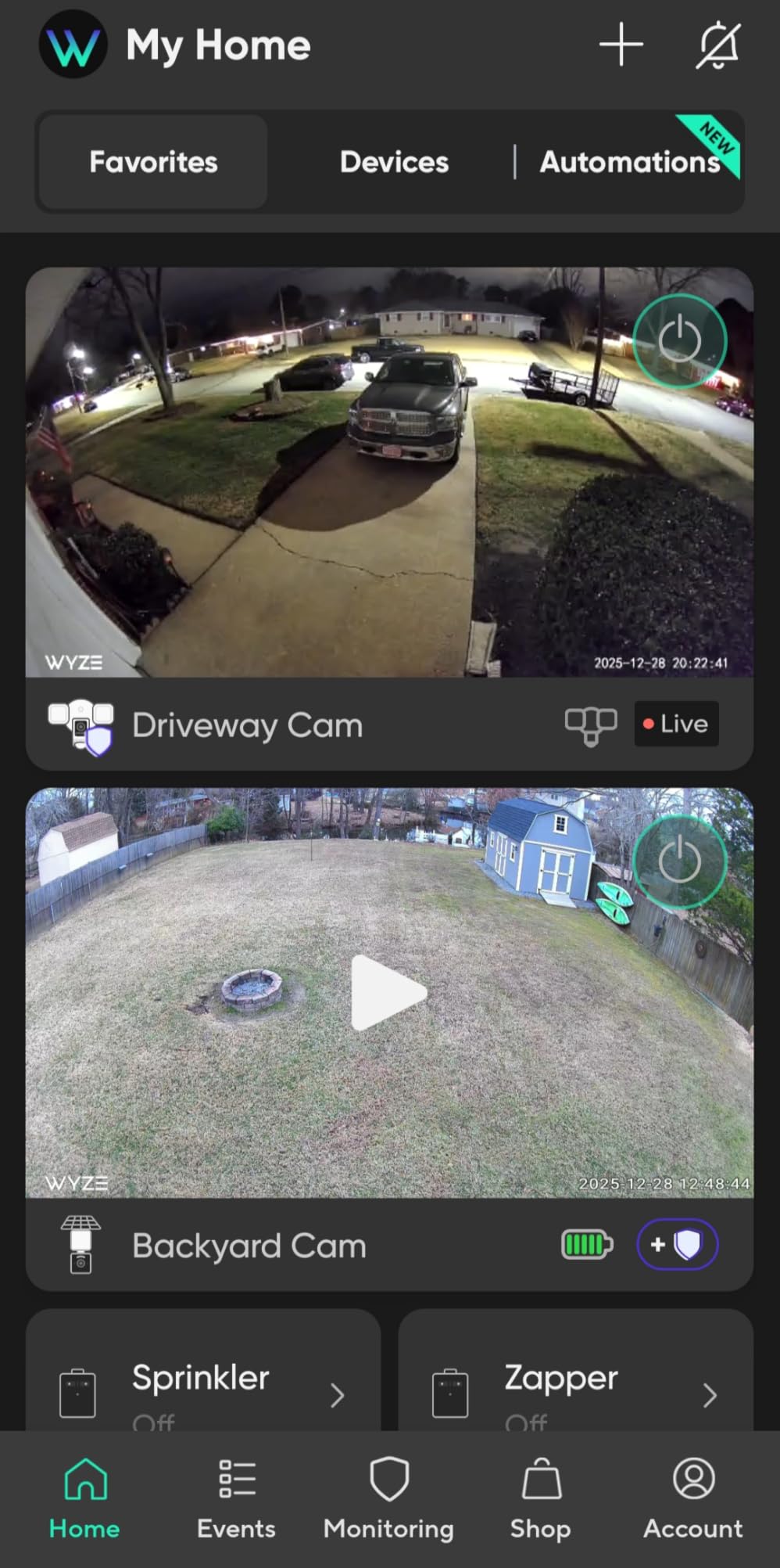WYZE Solar Cam Pan (Flagship Model), AI Security Cameras Wireless Outdoor, Battery Powered Cameras for Home Security, 2K Crystal-Clear, Enhanced Color Night Vision, No Blind Spots, Peace of Mind - Customer Photo 2