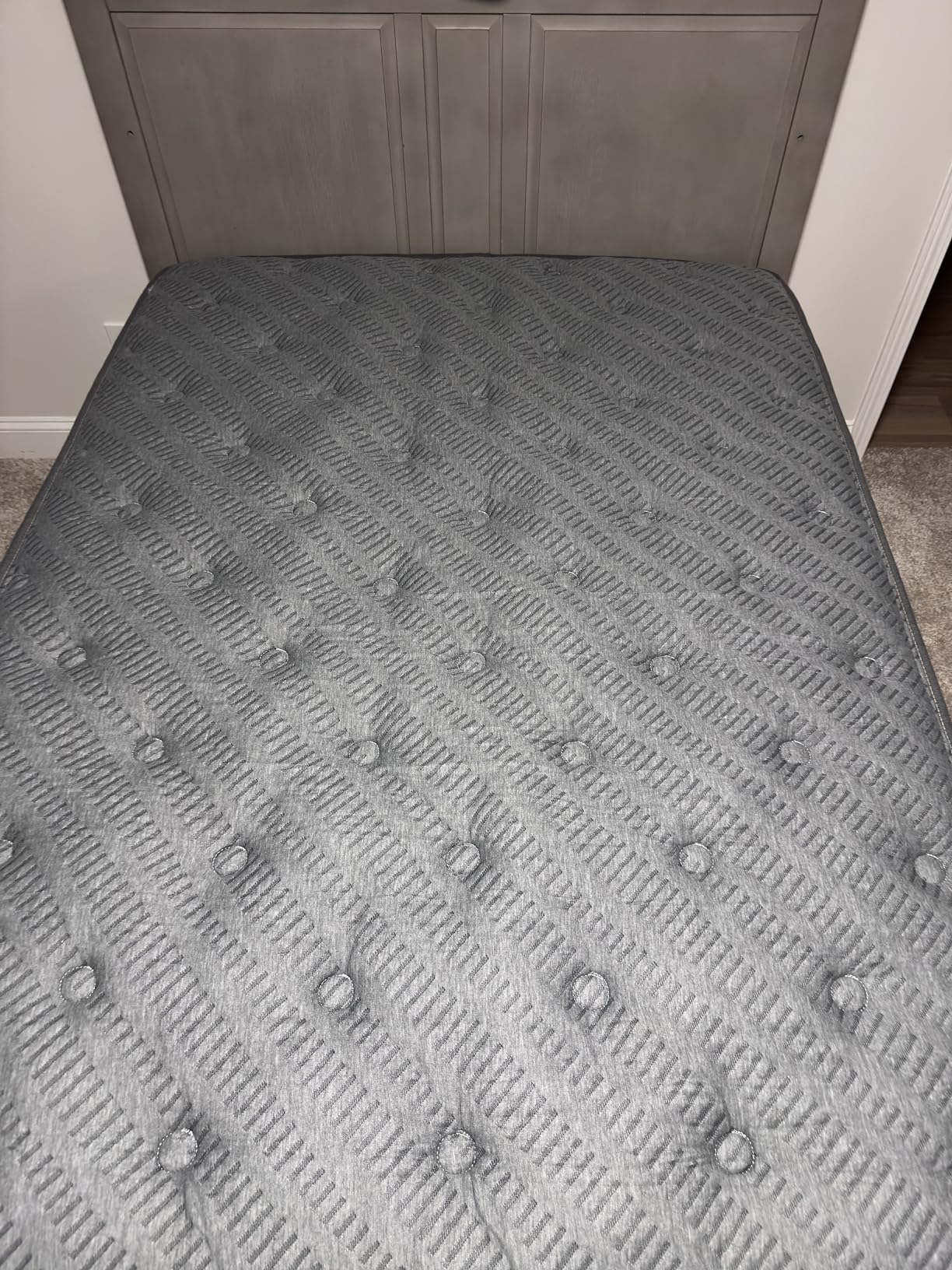 inight Full Size Mattress, 12 Inch Full Mattress in a Box, Durable Hybrid Mattresses with Gel Memory Foam & Pocket Springs, Medium Firm Feel, Pressure Relief, Cooling, Edge Support, Motion Isolation Customer Review inight Full Size Mattress, 12 Inch Full Mattress in a Box, Durable Hybrid Mattresses with Gel Memory Foam & Pocket Springs, Medium Firm Feel, Pressure Relief, Cooling, Edge Support, Motion Isolation - Customer Photo 1