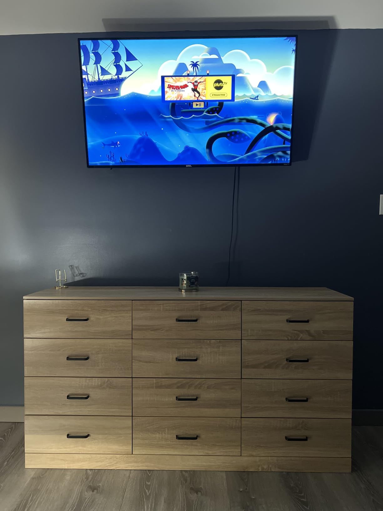Fluted Dresser for Bedroom with 7 Drawers, 53