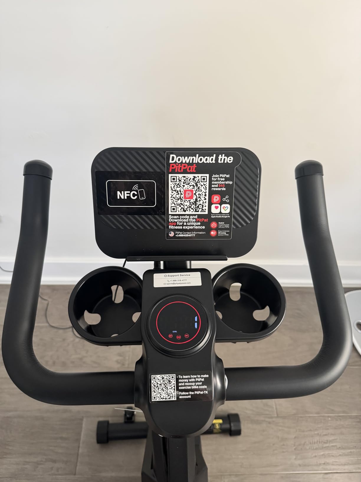 Exercise Bike, Indoor Cycling Bike with 32 Levels of Adjustable Magnetic Stationary Bike, Cycle Bike with 300lbs Weight Capacity, Workout Bike with PitPat App & Comfortable Seat Cushion Customer Review Exercise Bike, Indoor Cycling Bike with 32 Levels of Adjustable Magnetic Stationary Bike, Cycle Bike with 300lbs Weight Capacity, Workout Bike with PitPat App & Comfortable Seat Cushion - Customer Photo 1