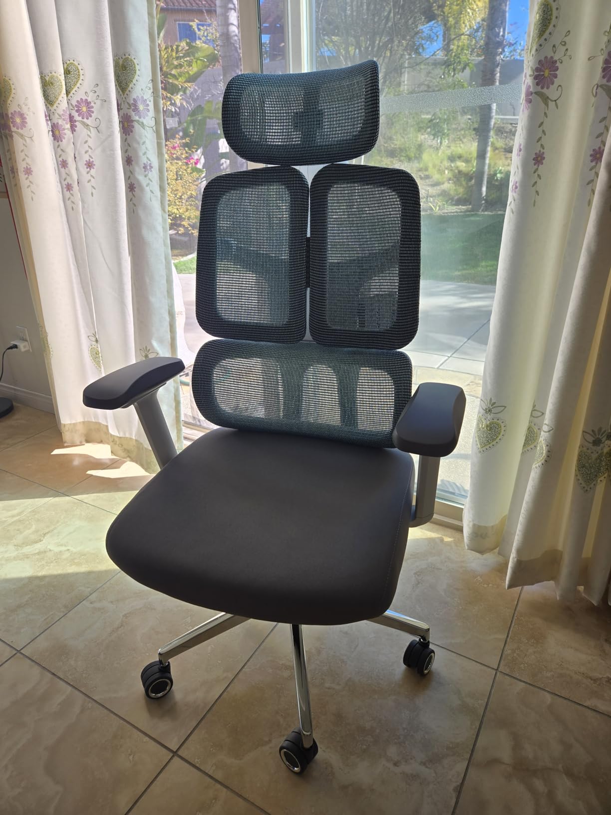 Ergonomic Office Chair 500 LBS Home Mesh Office Chair Comfortable Gaming Desk Chairs Adjustable 90-125° Tilt Rolling Computer Chairs with Wheel 3D Armrest Customer Review Ergonomic Office Chair 500 LBS Home Mesh Office Chair Comfortable Gaming Desk Chairs Adjustable 90-125° Tilt Rolling Computer Chairs with Wheel 3D Armrest - Customer Photo 2