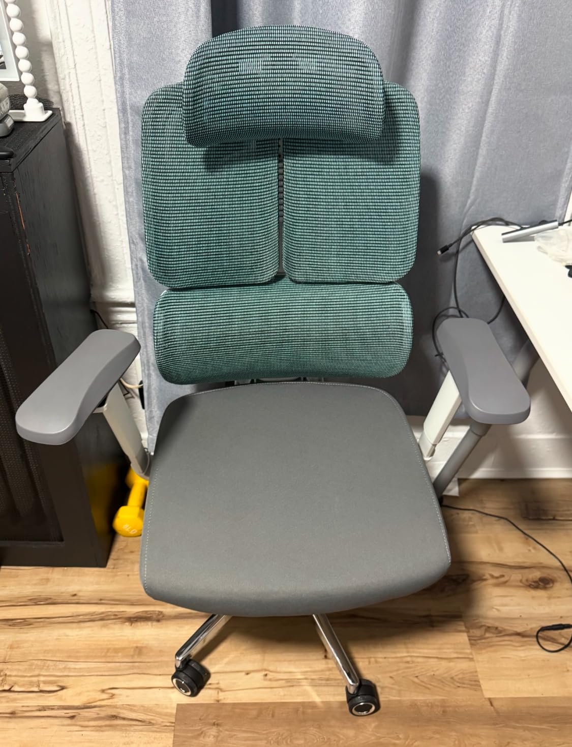 Ergonomic Office Chair 500 LBS Home Mesh Office Chair Comfortable Gaming Desk Chairs Adjustable 90-125° Tilt Rolling Computer Chairs with Wheel 3D Armrest Customer Review Ergonomic Office Chair 500 LBS Home Mesh Office Chair Comfortable Gaming Desk Chairs Adjustable 90-125° Tilt Rolling Computer Chairs with Wheel 3D Armrest - Customer Photo 3