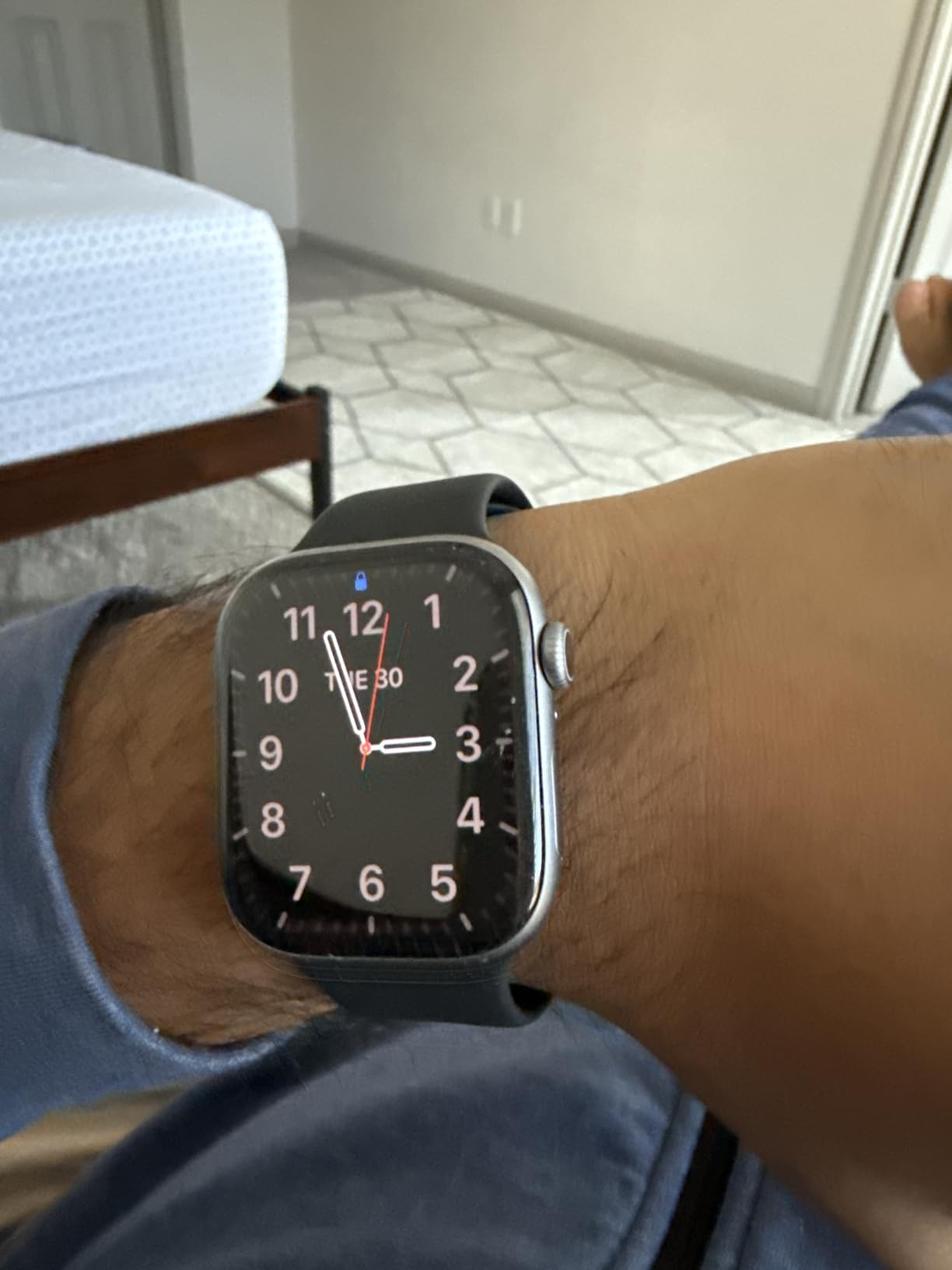 Apple Watch Series 11 [GPS 42mm] Smartwatch with Rose Gold Aluminum Case with Light Blush Sport Band - S/M. Sleep Score, Fitness Tracker, Health Monitoring, Always-On Display, Water Resistant - Customer Photo 1