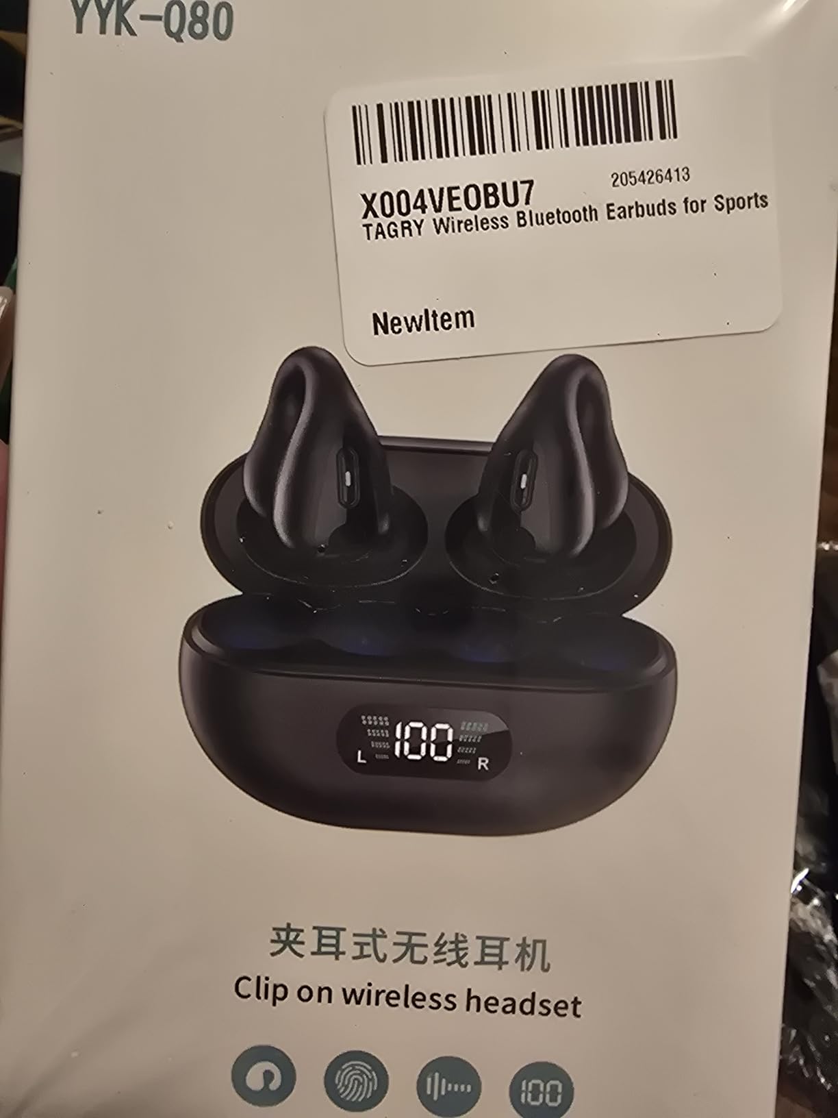 Hybrid Active Noise Cancelling Headphones Wireless, 120Hrs Playtime, 6 ENC Clear Mic, Over Ear Bluetooth Headphones with Hi-Res Audio Comfort Earcup Foldable ANC Headphone for Travel Game Home Office Customer Review Hybrid Active Noise Cancelling Headphones Wireless, 120Hrs Playtime, 6 ENC Clear Mic, Over Ear Bluetooth Headphones with Hi-Res Audio Comfort Earcup Foldable ANC Headphone for Travel Game Home Office - Customer Photo 2